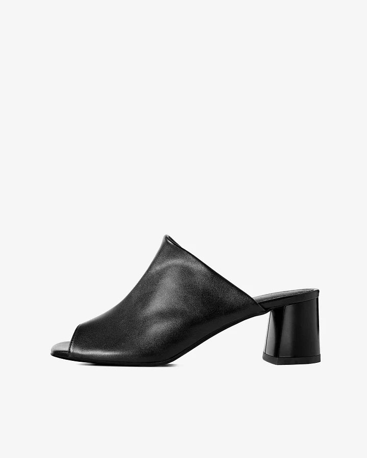 BOHEMA Damen vegan Sandalen Nopal Schwarz