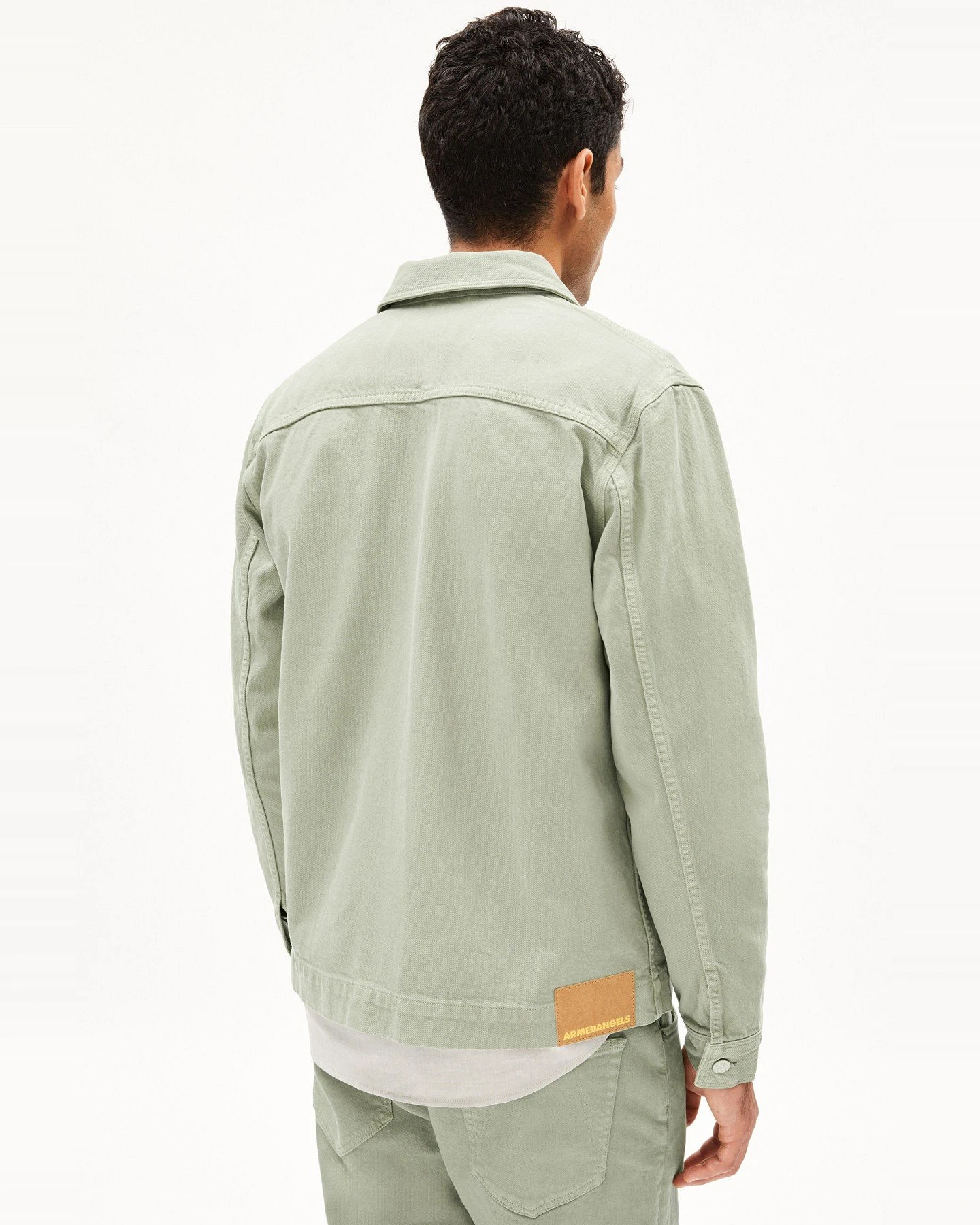 Jeansjacke Evaan Grün – Ansicht 4