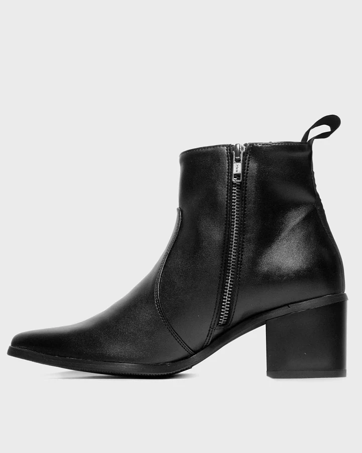 BOHEMA Damen vegan Stiefeletten Swan No.1 Schwarz