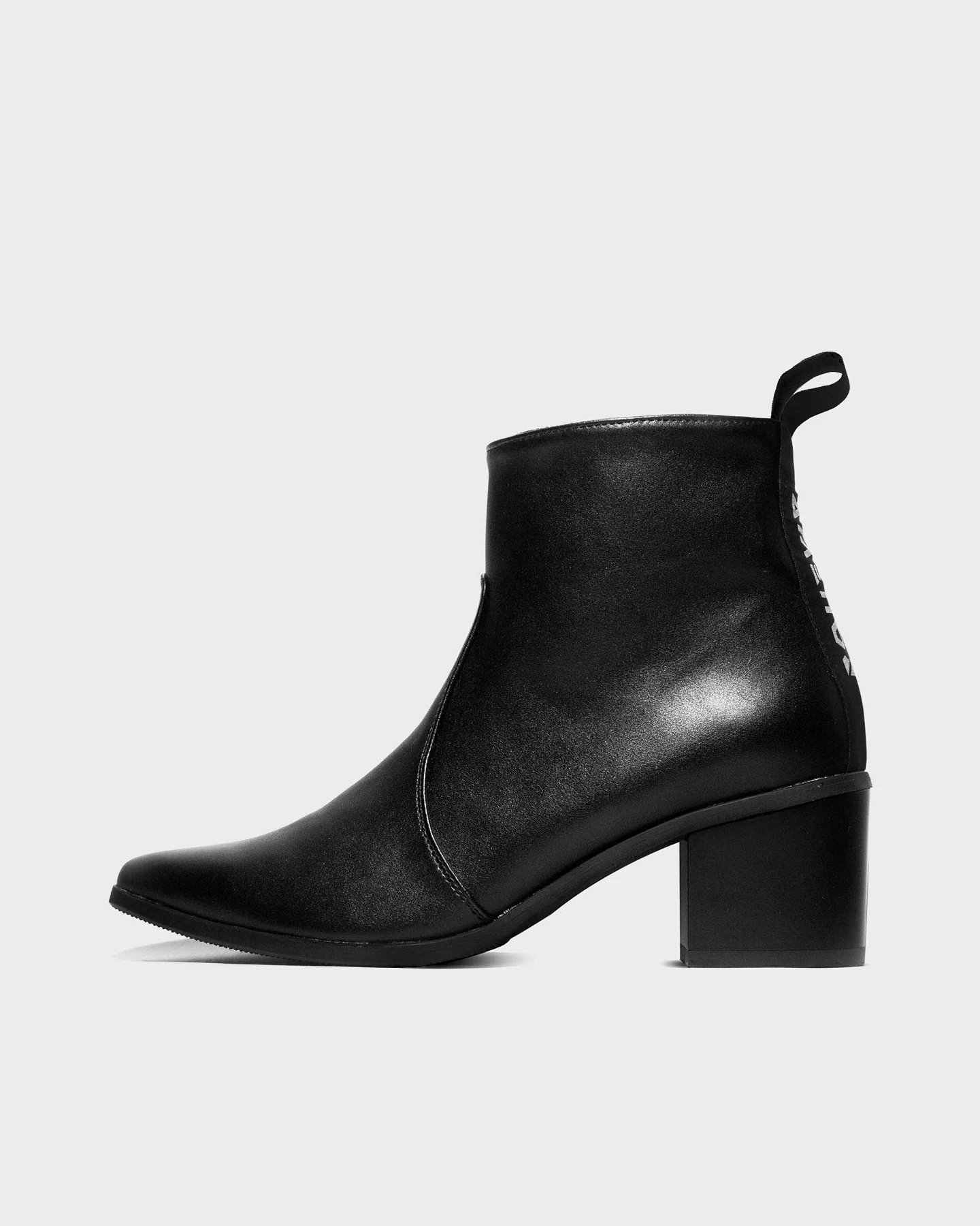 BOHEMA Damen vegan Stiefeletten Swan No.1 Schwarz – Ansicht 2