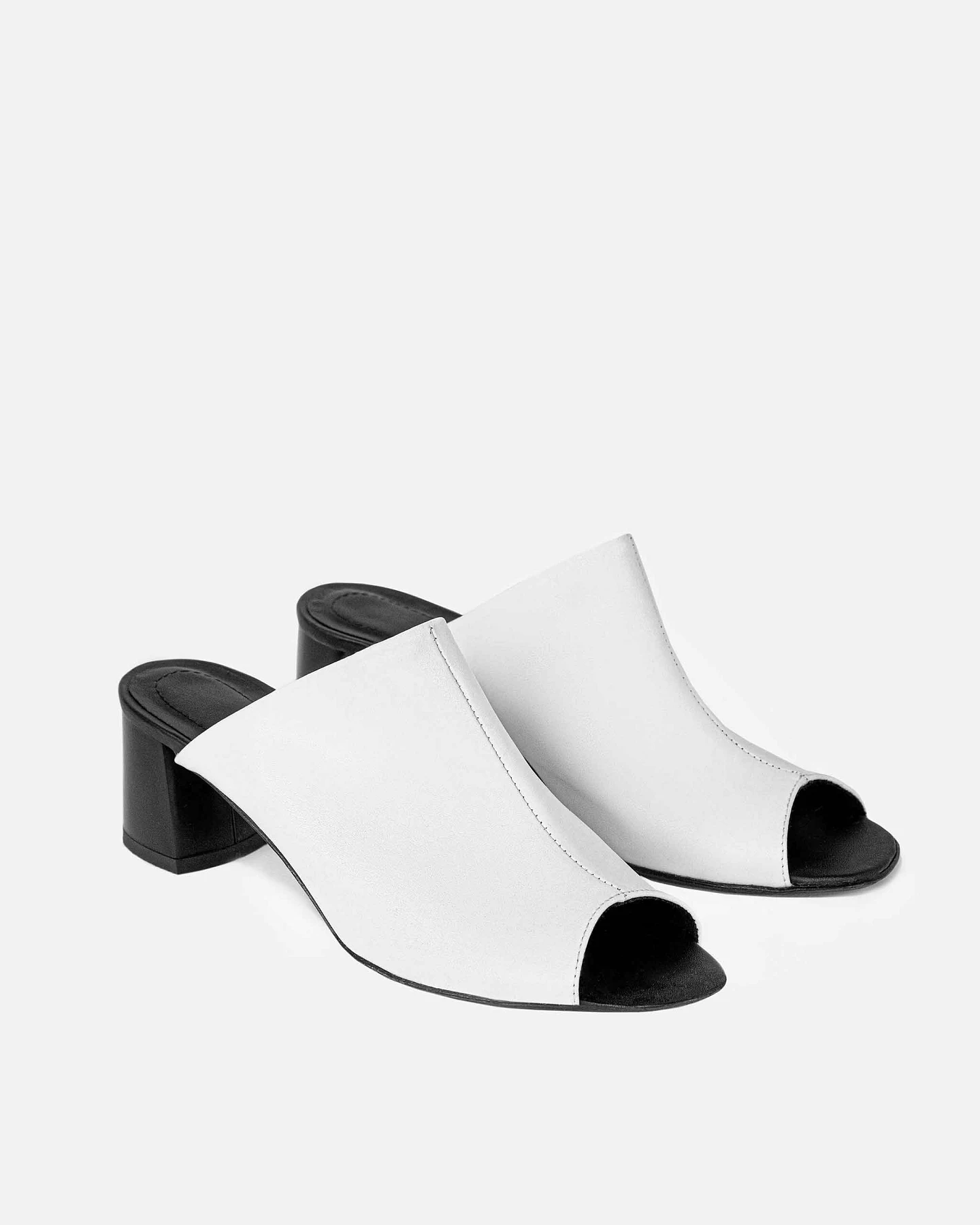 BOHEMA Damen vegan Sandalen Nopal Weiß – Ansicht 2
