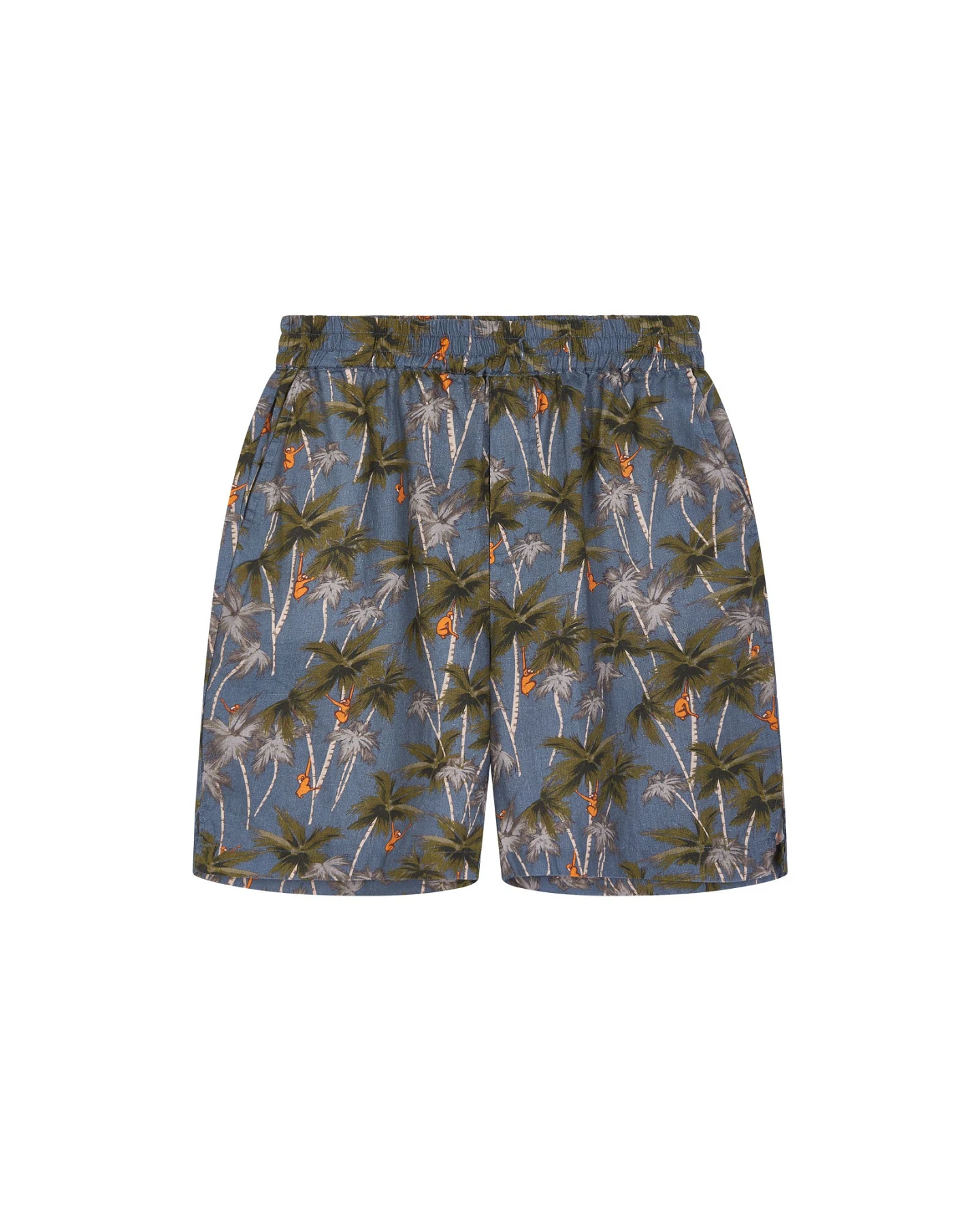 KOMODO Herren vegan Jerry Shorts Blau – Ansicht 2