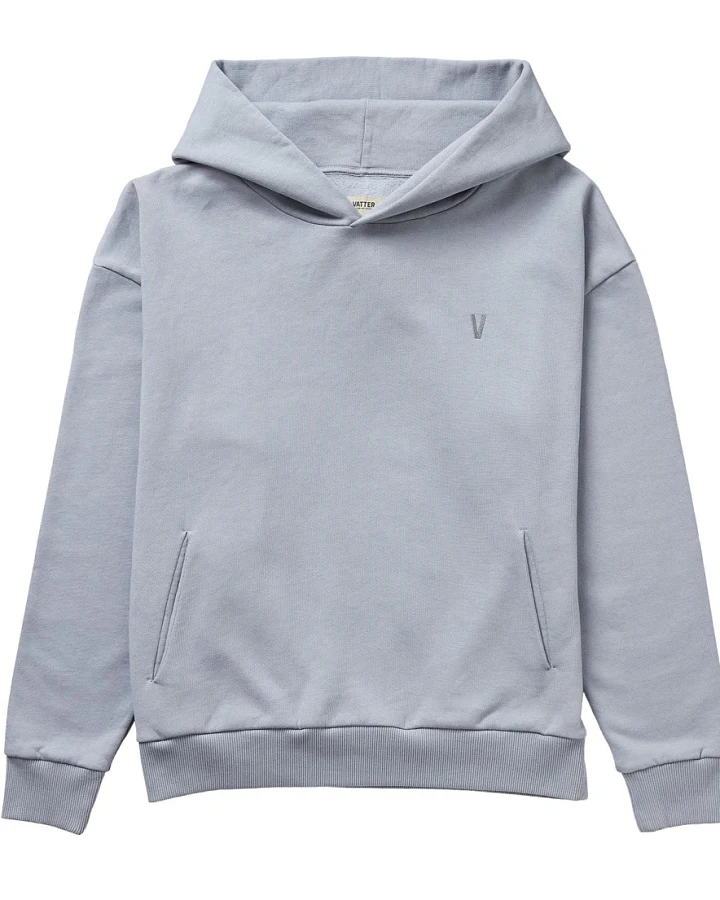 VATTER Herren vegan Hoodie Mellow Mika Steingrau