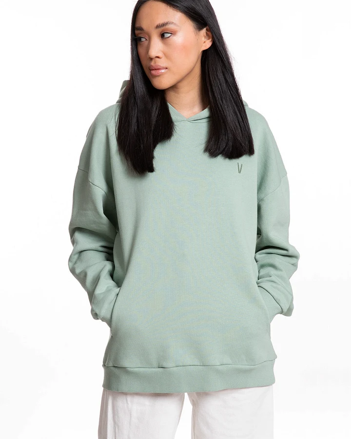 VATTER Herren vegan Hoodie Mellow Mika Eisberg Grün
