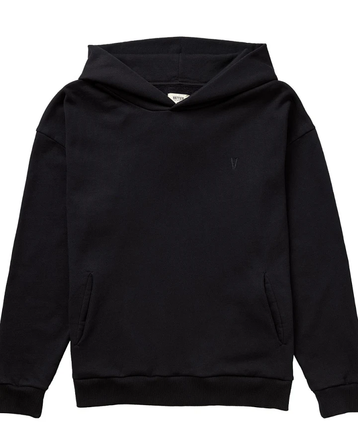 VATTER Herren vegan Kapuzenpulli Mellow Mika Dunkelanthrazit