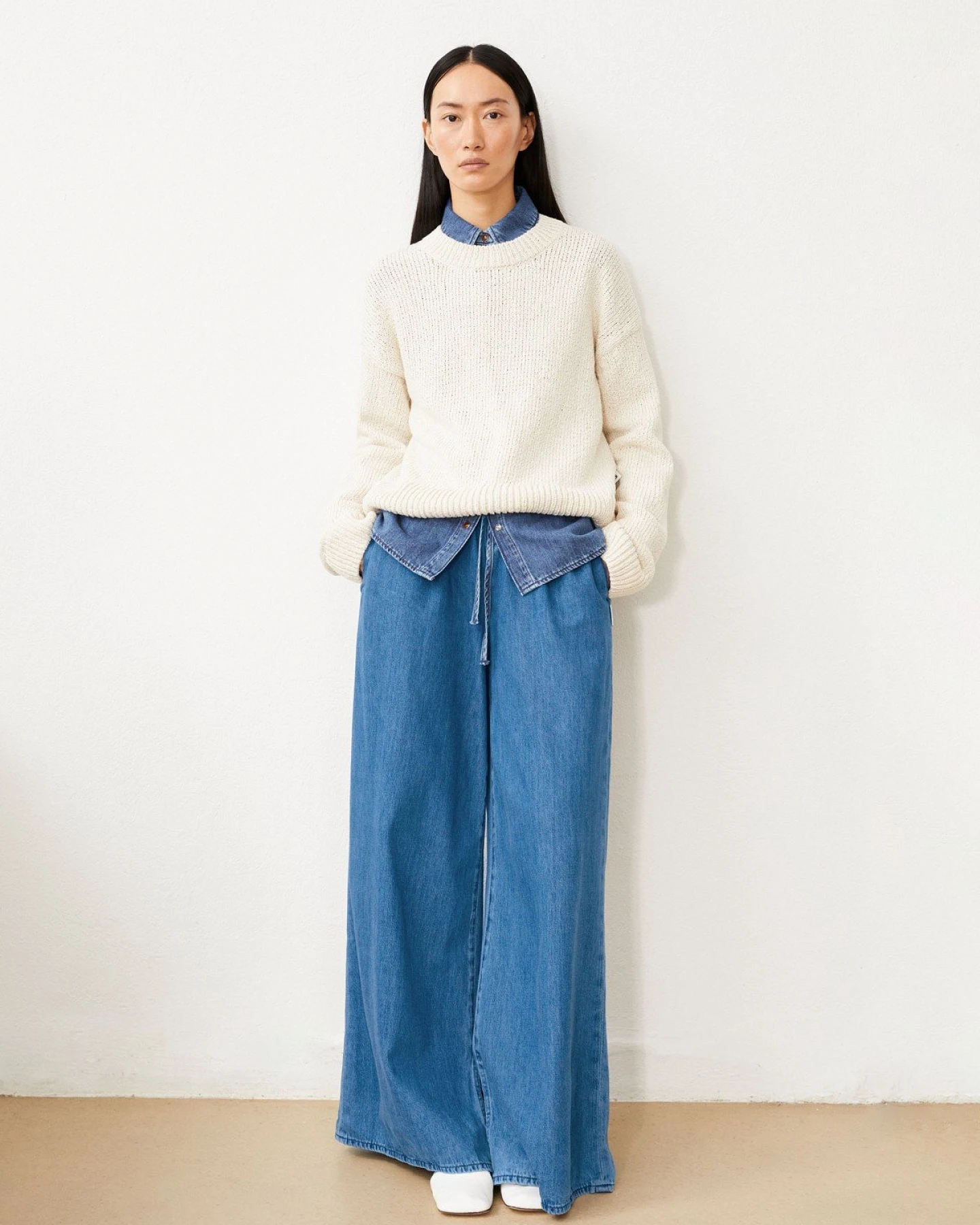 Pullover Vaanya Beige – Ansicht 5