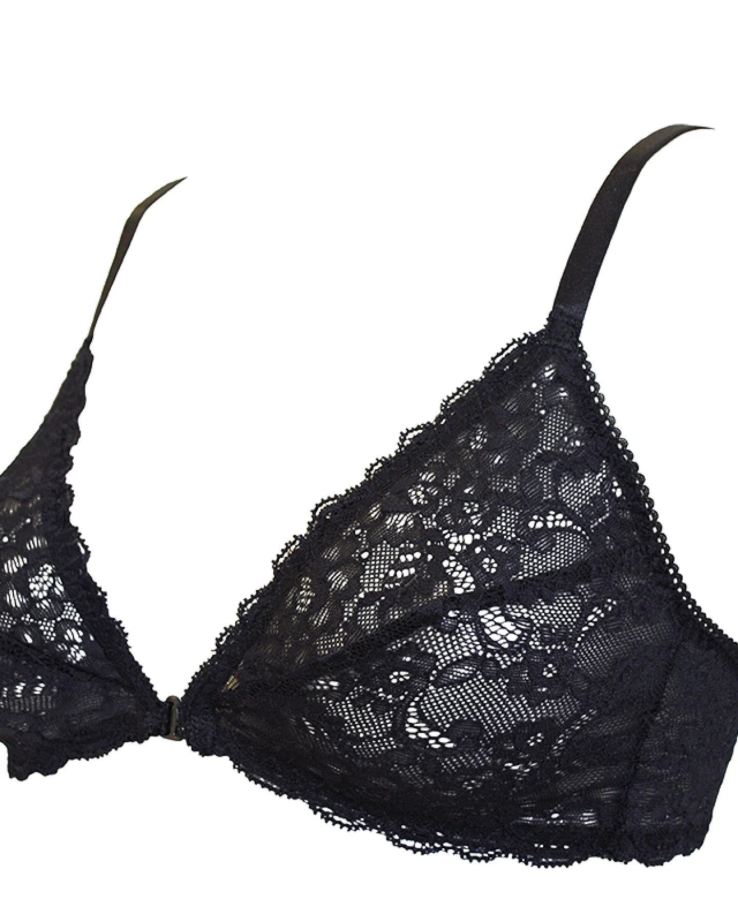 Anekdot Damen vegan New Moon Soft Bralette Schwarz – Ansicht 2