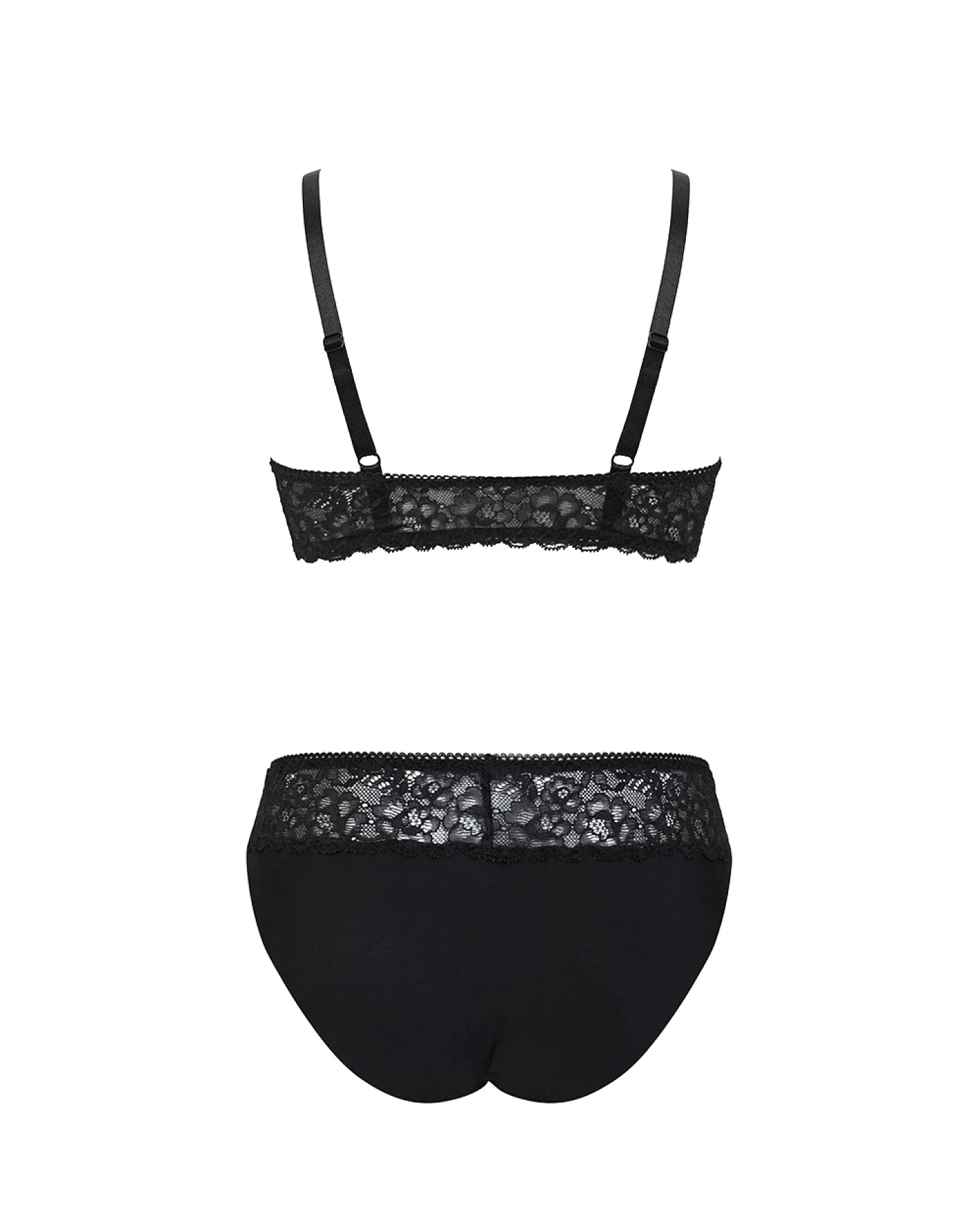 Anekdot Damen vegan New Moon Set Schwarz – Ansicht 2