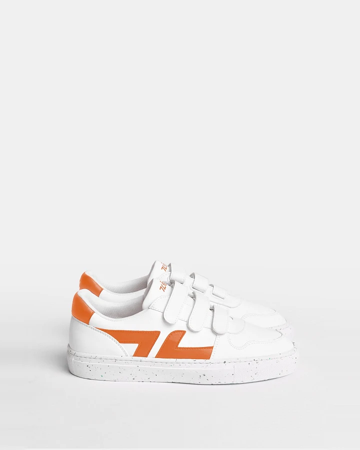 Zèta Herren vegan Sneaker Maisleder Orange