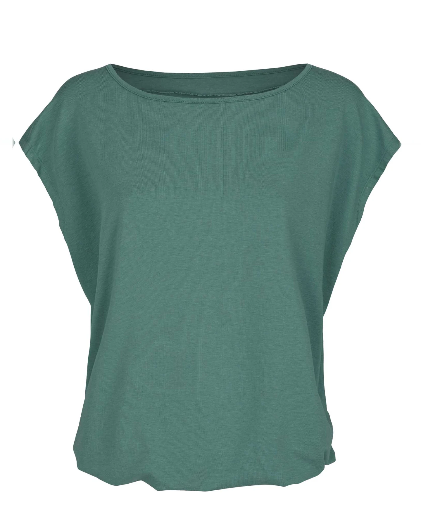 nice to meet me Damen vegan Relax T-Shirt Olive – Ansicht 2