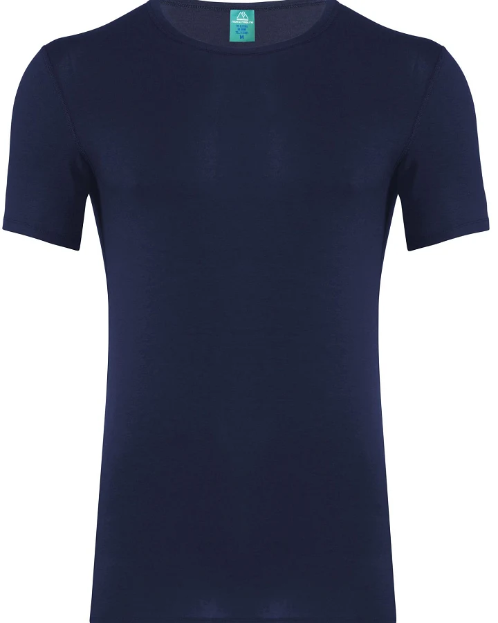nice to meet me Herren vegan Core T-Shirt Nachtblau
