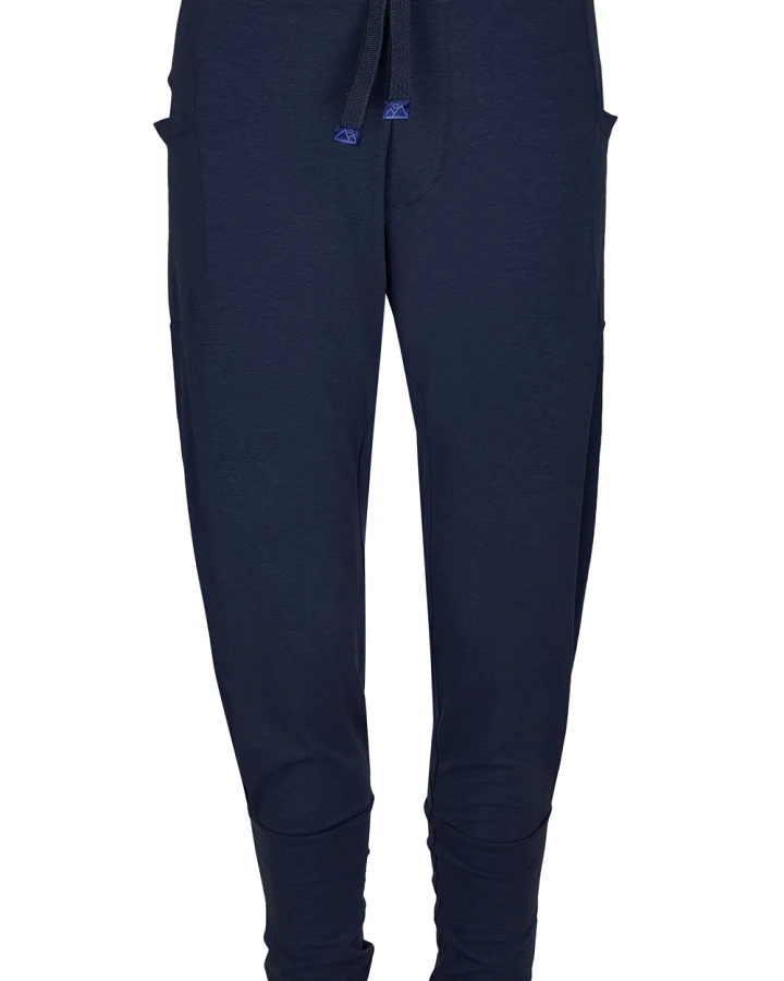 nice to meet me Herren vegan Baggy Pants Nachtblau