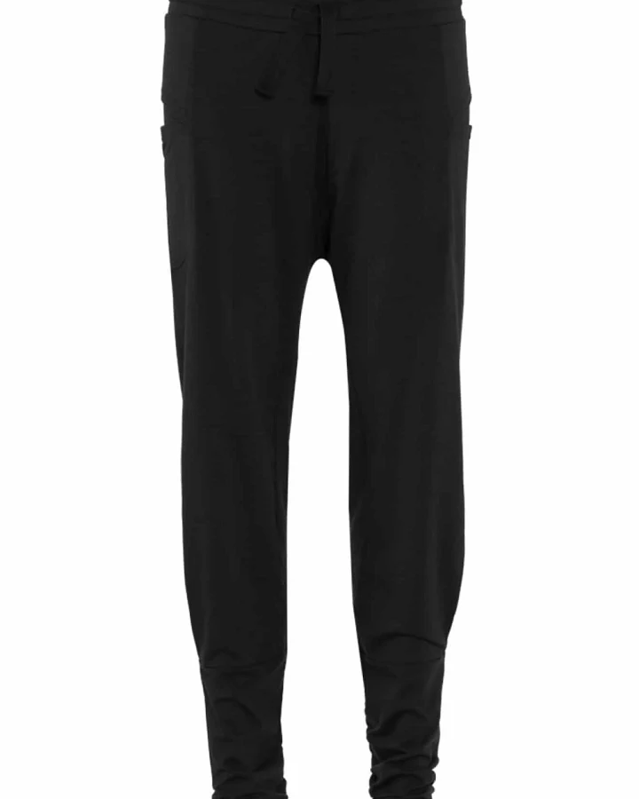 nice to meet me Herren vegan Baggy Pants Schwarz