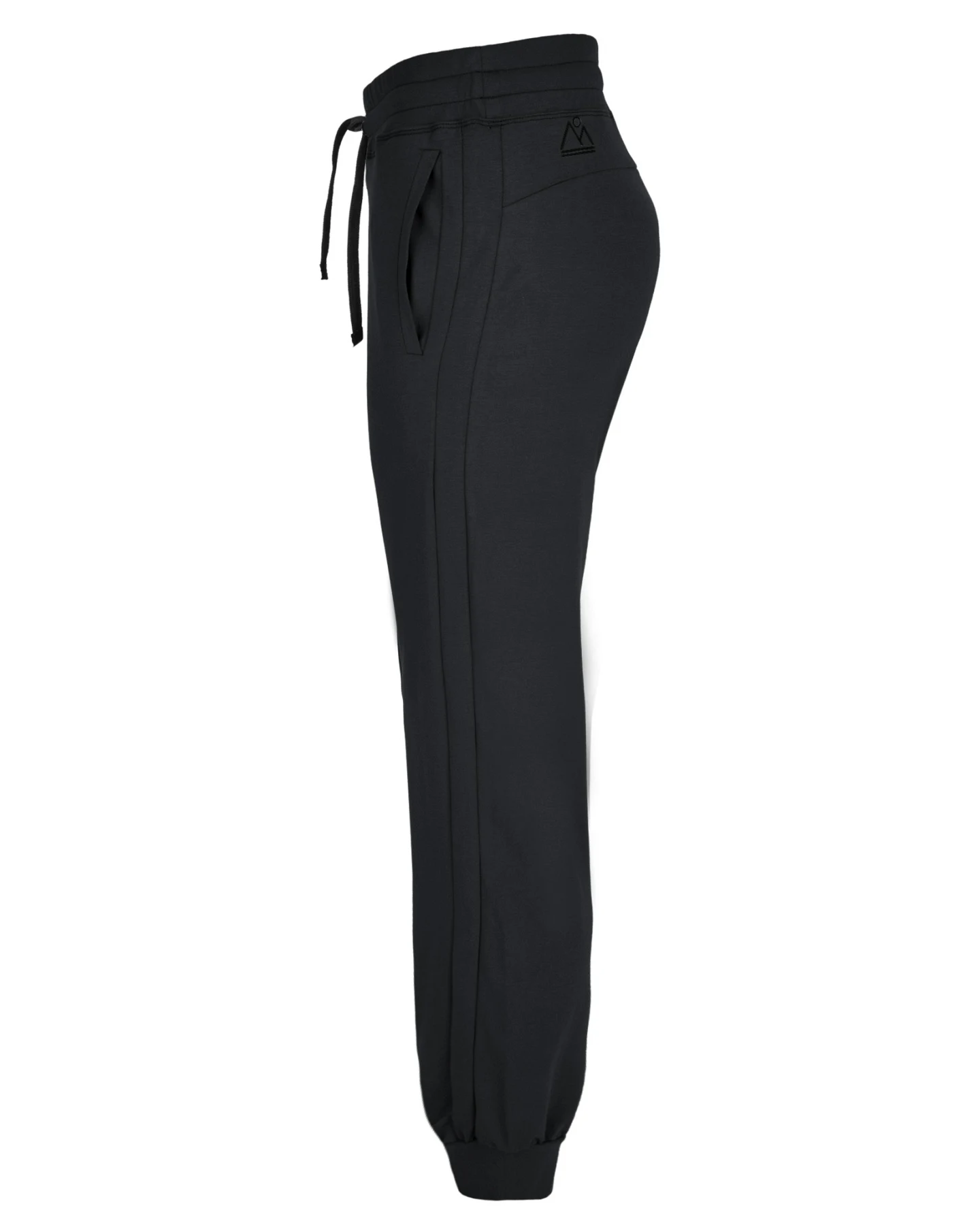 nice to meet me Herren vegan All Day Pants Schwarz – Ansicht 2