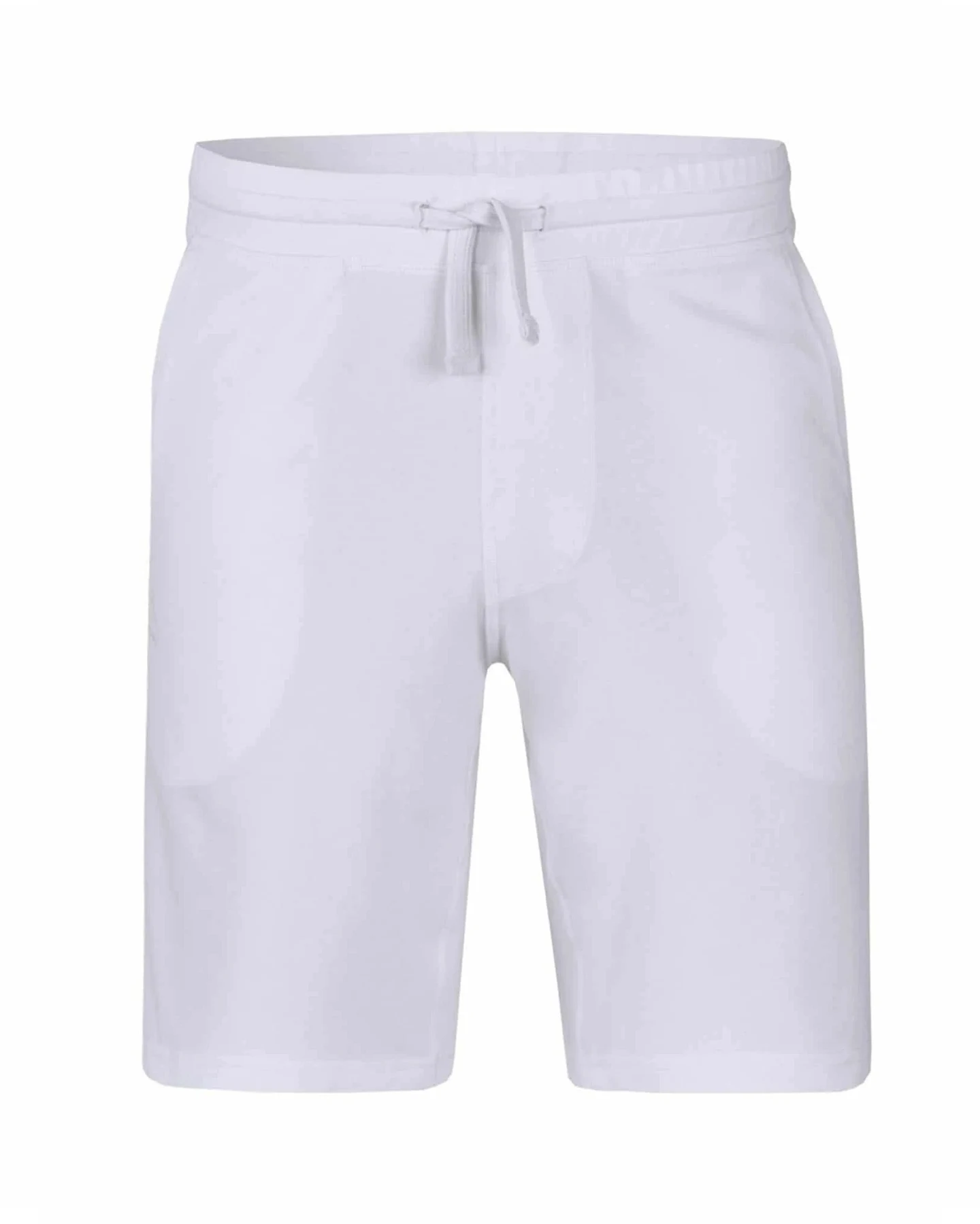 nice to meet me Herren vegan Klassische Shorts Weiß – Ansicht 2