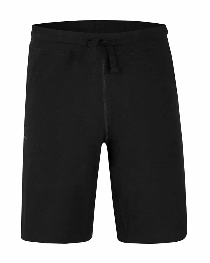 nice to meet me Herren vegan Klassische Shorts Schwarz