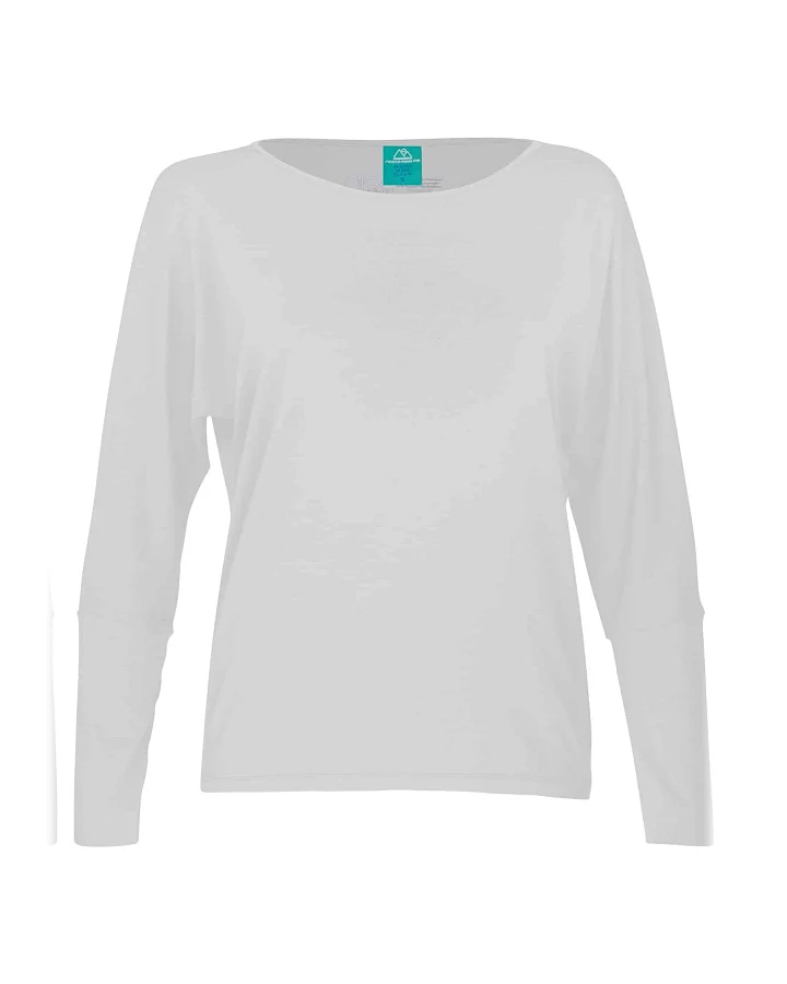 nice to meet me Damen vegan Top Cover Up Weiß