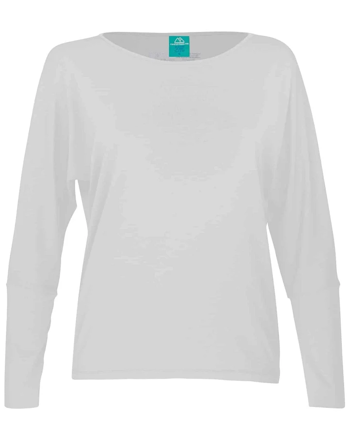 nice to meet me Damen vegan Top Cover Up Weiß