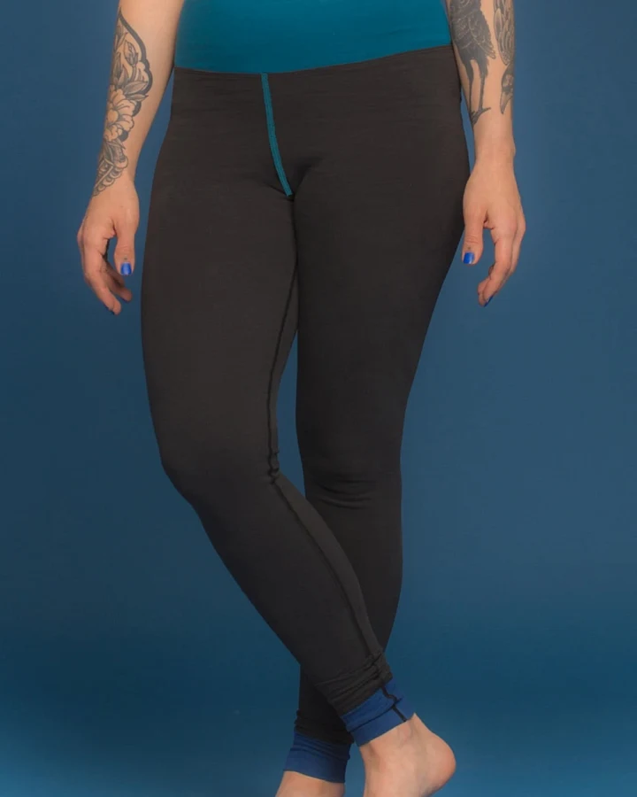 nice to meet me Damen vegan Essential Legging Aguamarine