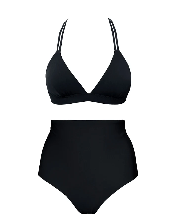 Anekdot Damen vegan Core + Core High Set Schwarz