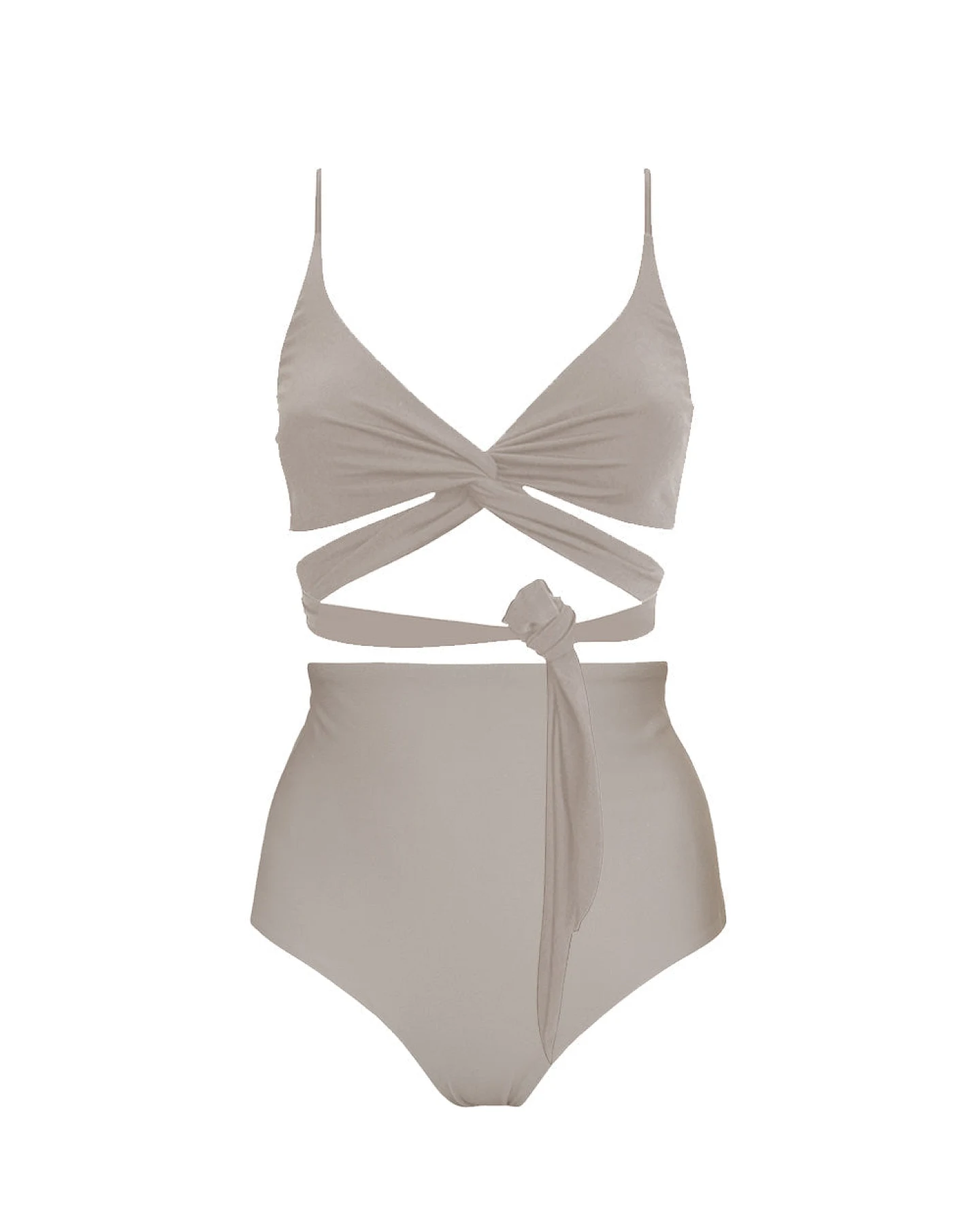 Anekdot Damen vegan Lin + Core High Bikini Set Mosaik – Ansicht 2