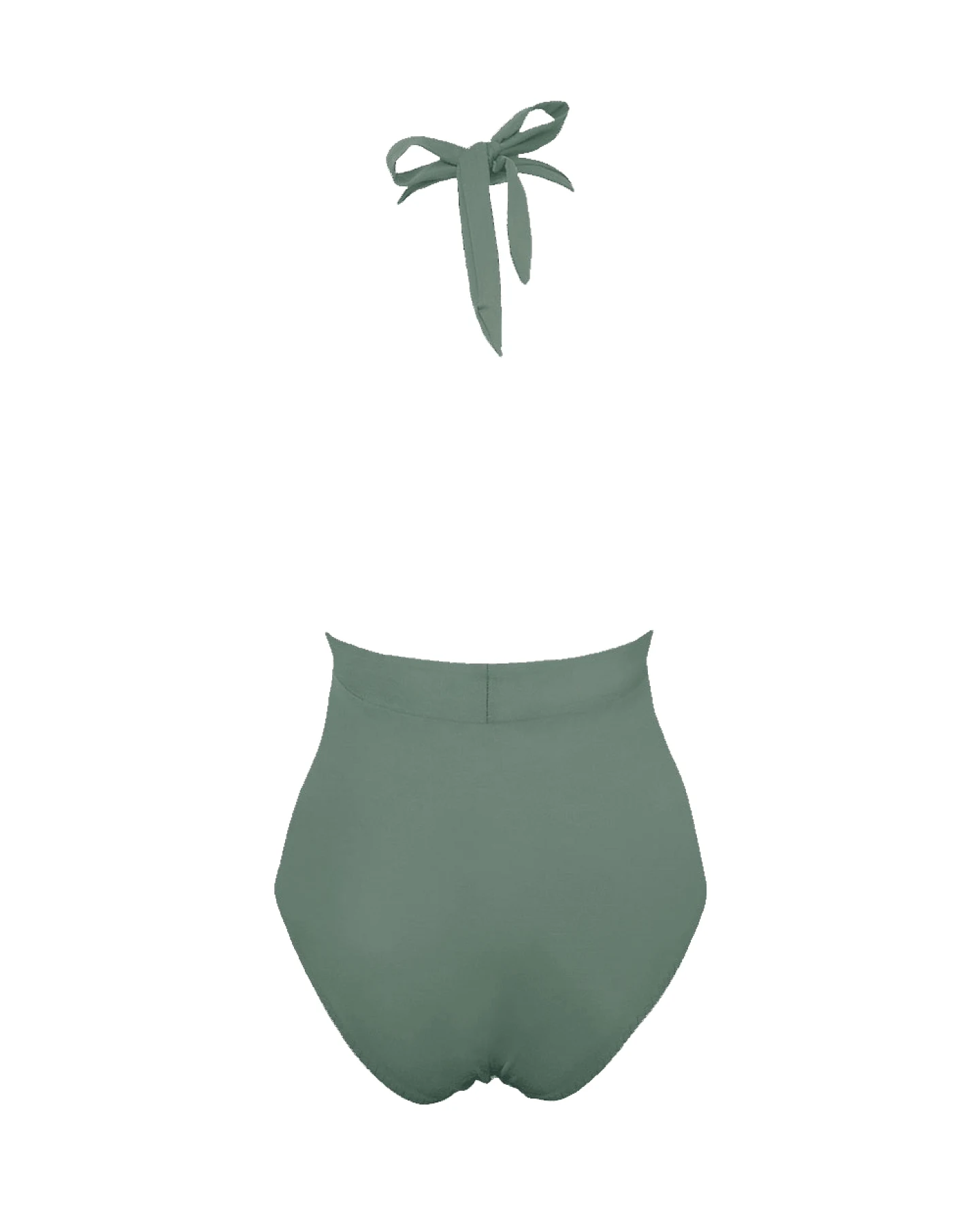 Anekdot Damen vegan Lunar Badeanzug Salbei – Ansicht 2