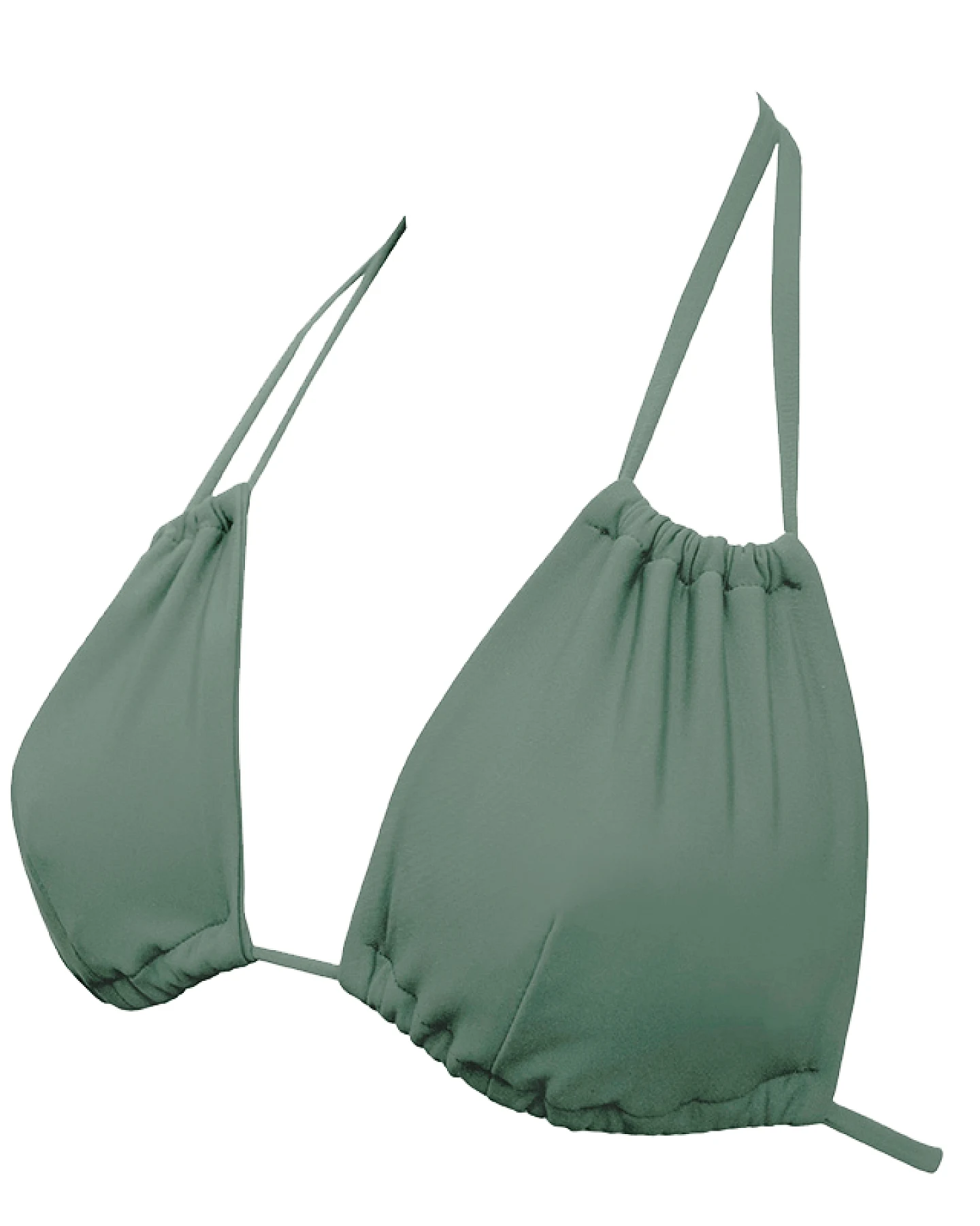 Anekdot Damen vegan Low Versatile Bikinioberteil Sage – Ansicht 2