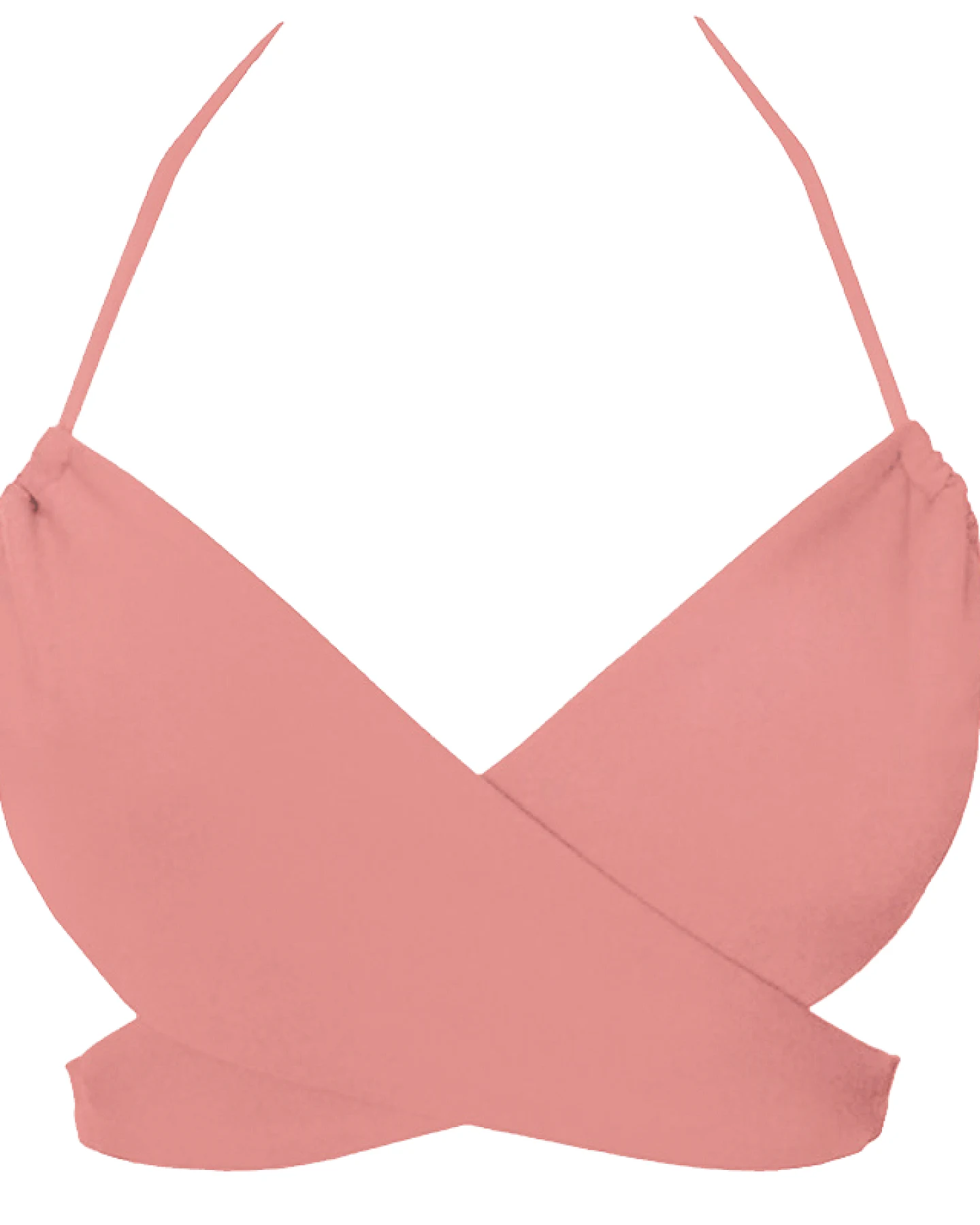Anekdot Damen vegan Versatile Bikini-Oberteil Blush – Ansicht 2