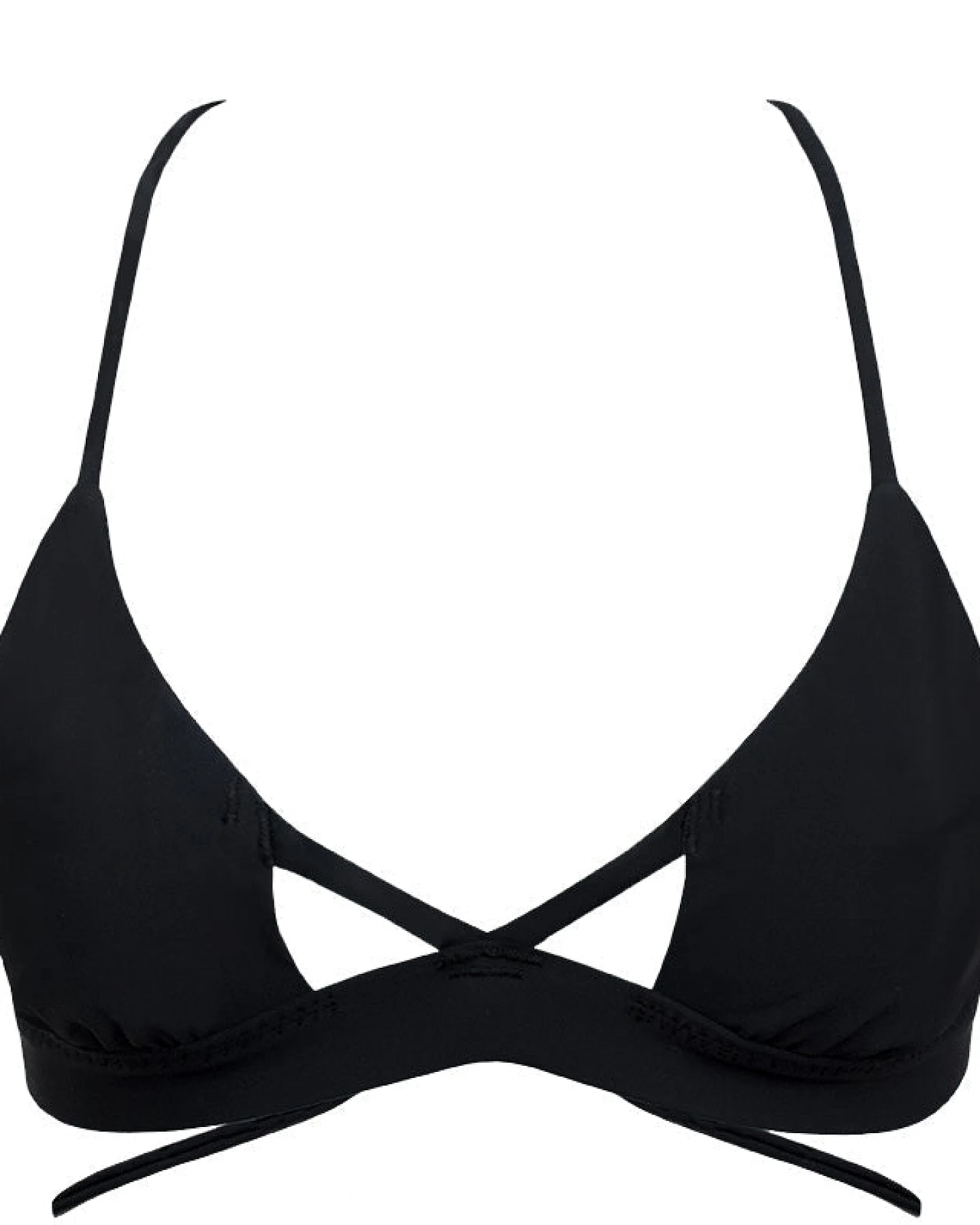 Anekdot Damen vegan Nova Bikini-Oberteil Schwarz – Ansicht 2