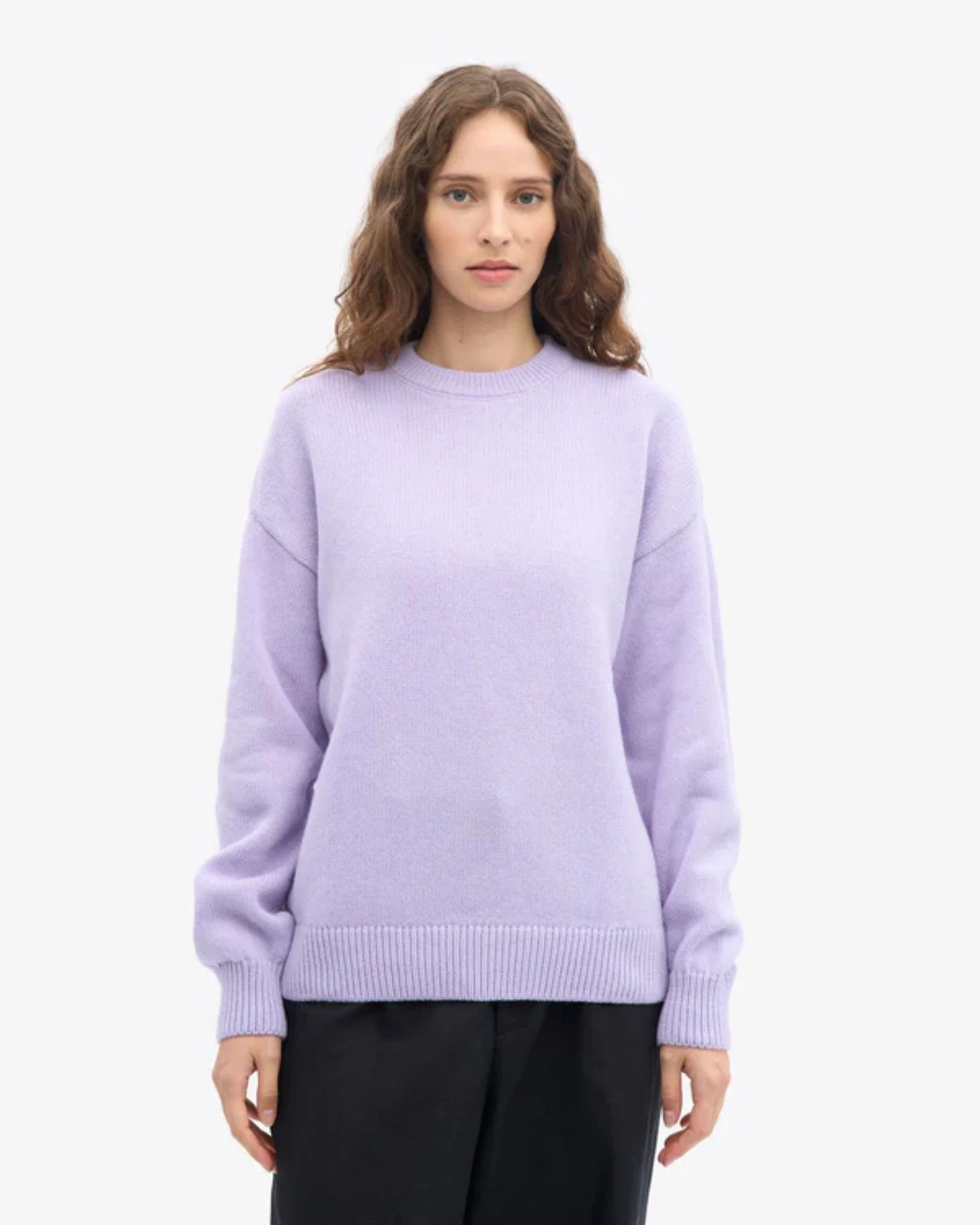 Wollpullover Oversized Merino Wool Crew – Ansicht 6