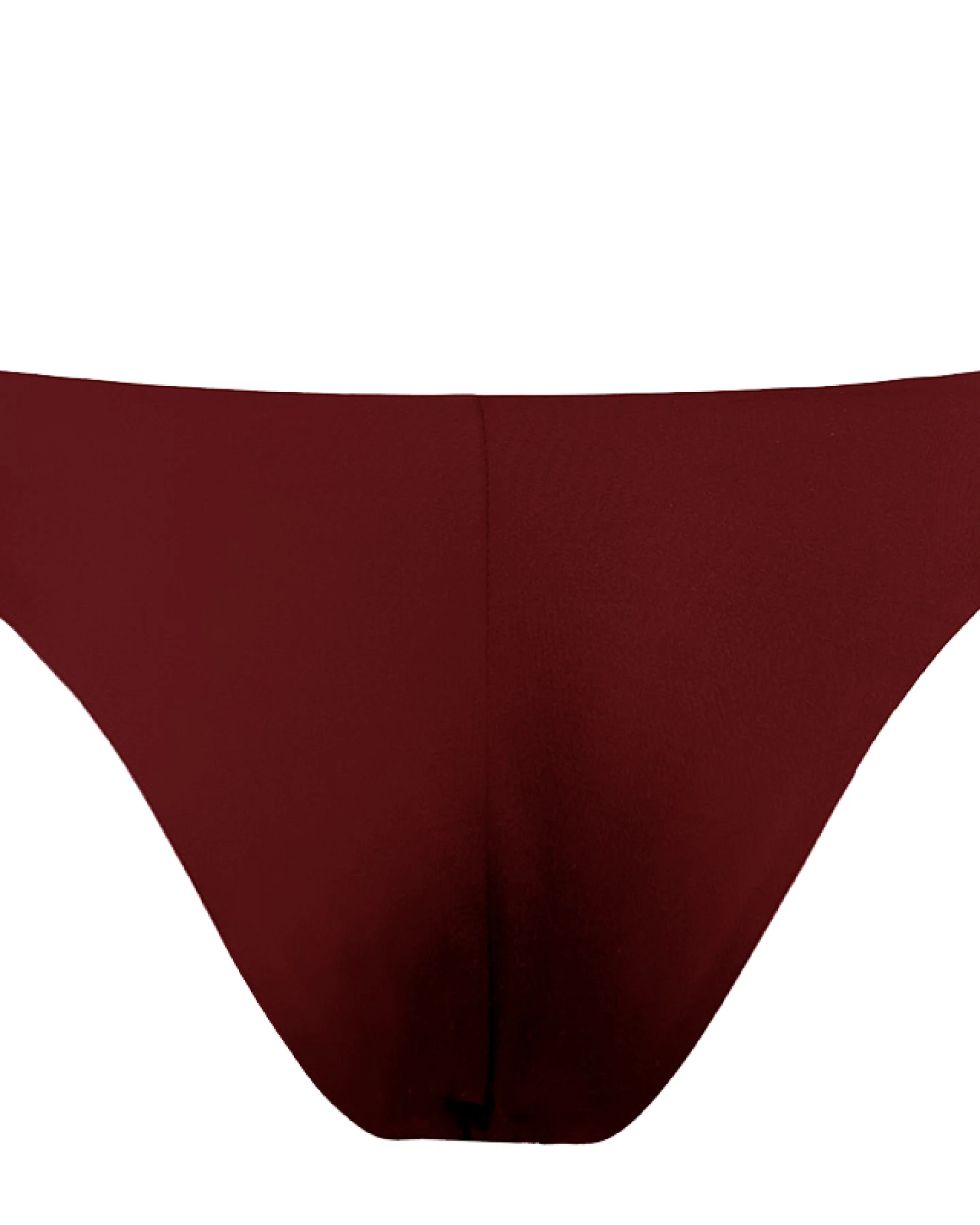 Anekdot Damen vegan Skyline Slim Bikiniunterteil Merlot – Ansicht 2