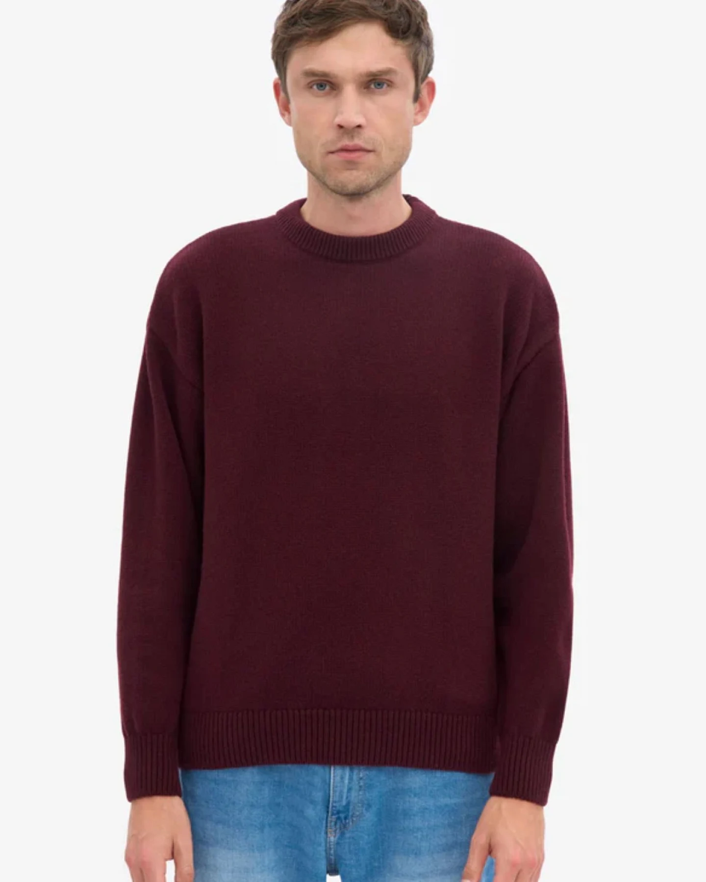 Wollpullover Oversized Merino Wool Crew – Ansicht 6