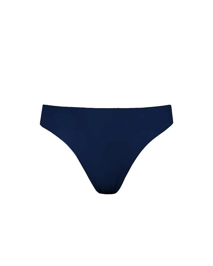 Anekdot Damen vegan Skyline Slim Bikiniunterteil Navy
