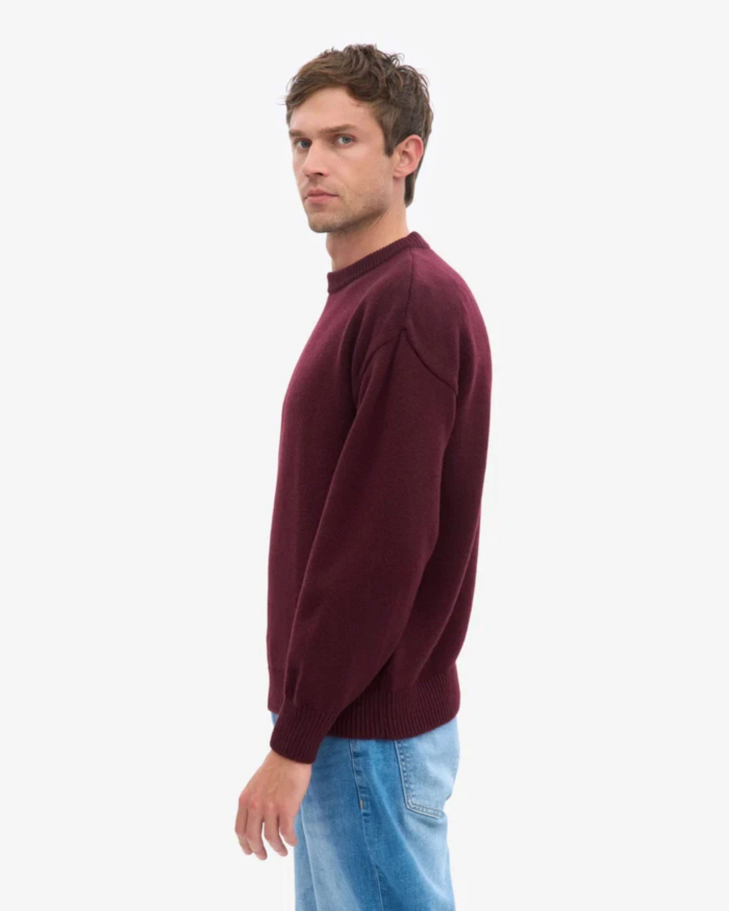 Wollpullover Oversized Merino Wool Crew – Ansicht 4