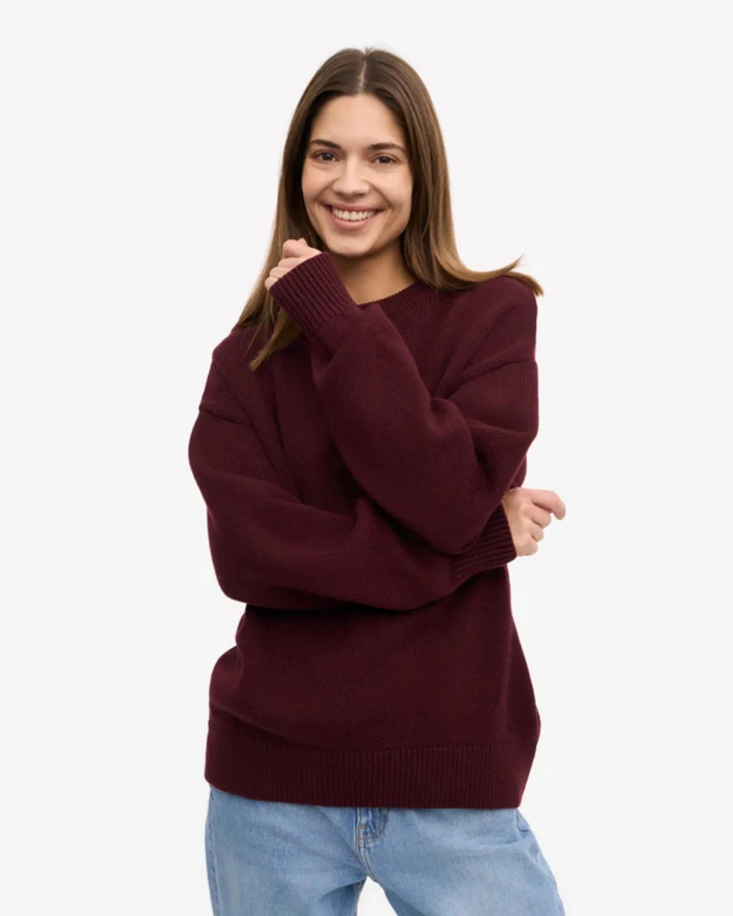 Wollpullover Oversized Merino Wool Crew – Ansicht 5