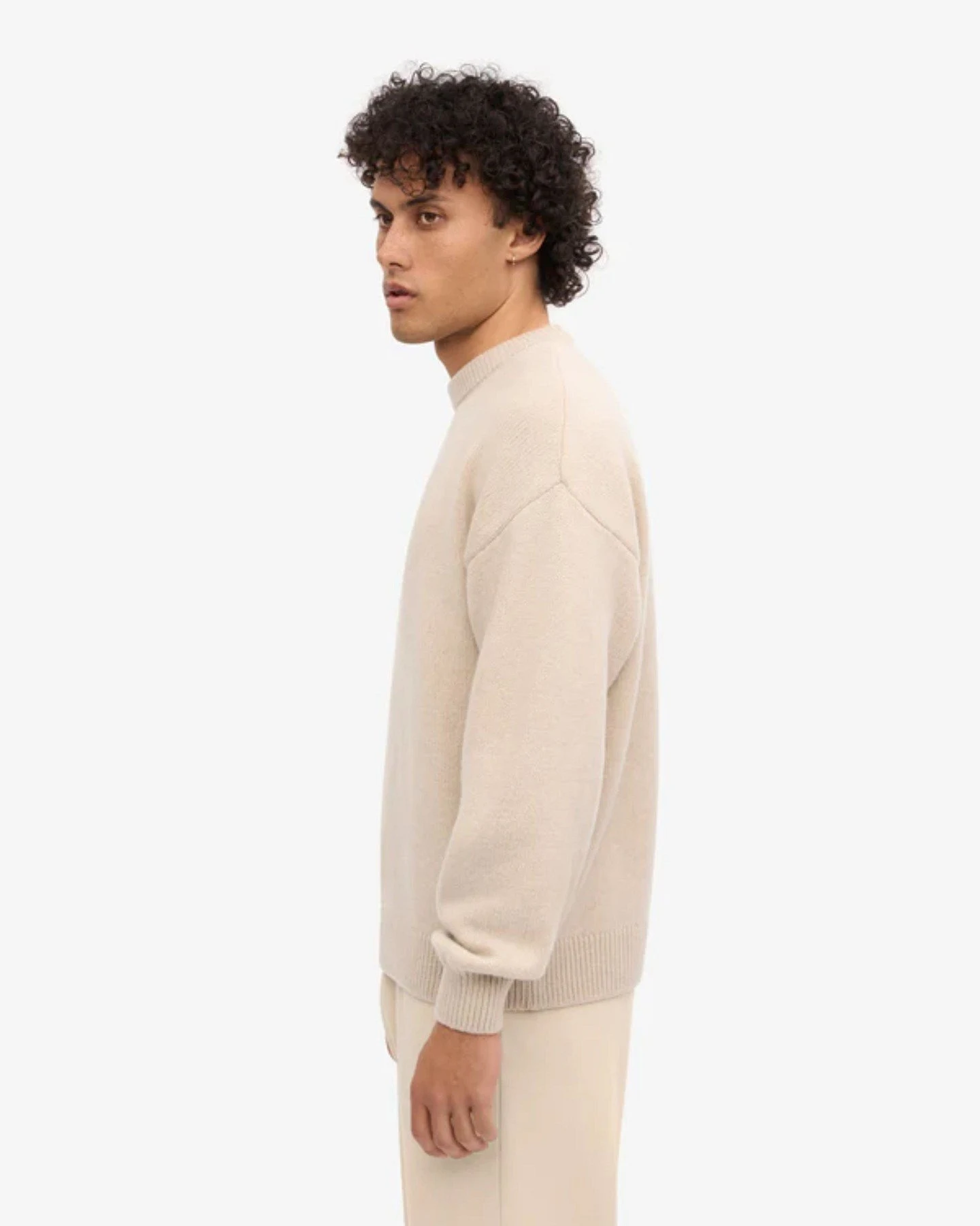 Wollpullover Oversized Merino Wool Crew – Ansicht 3
