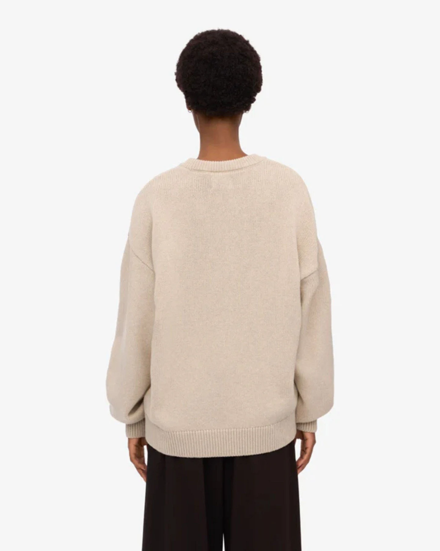 Wollpullover Oversized Merino Wool Crew – Ansicht 6