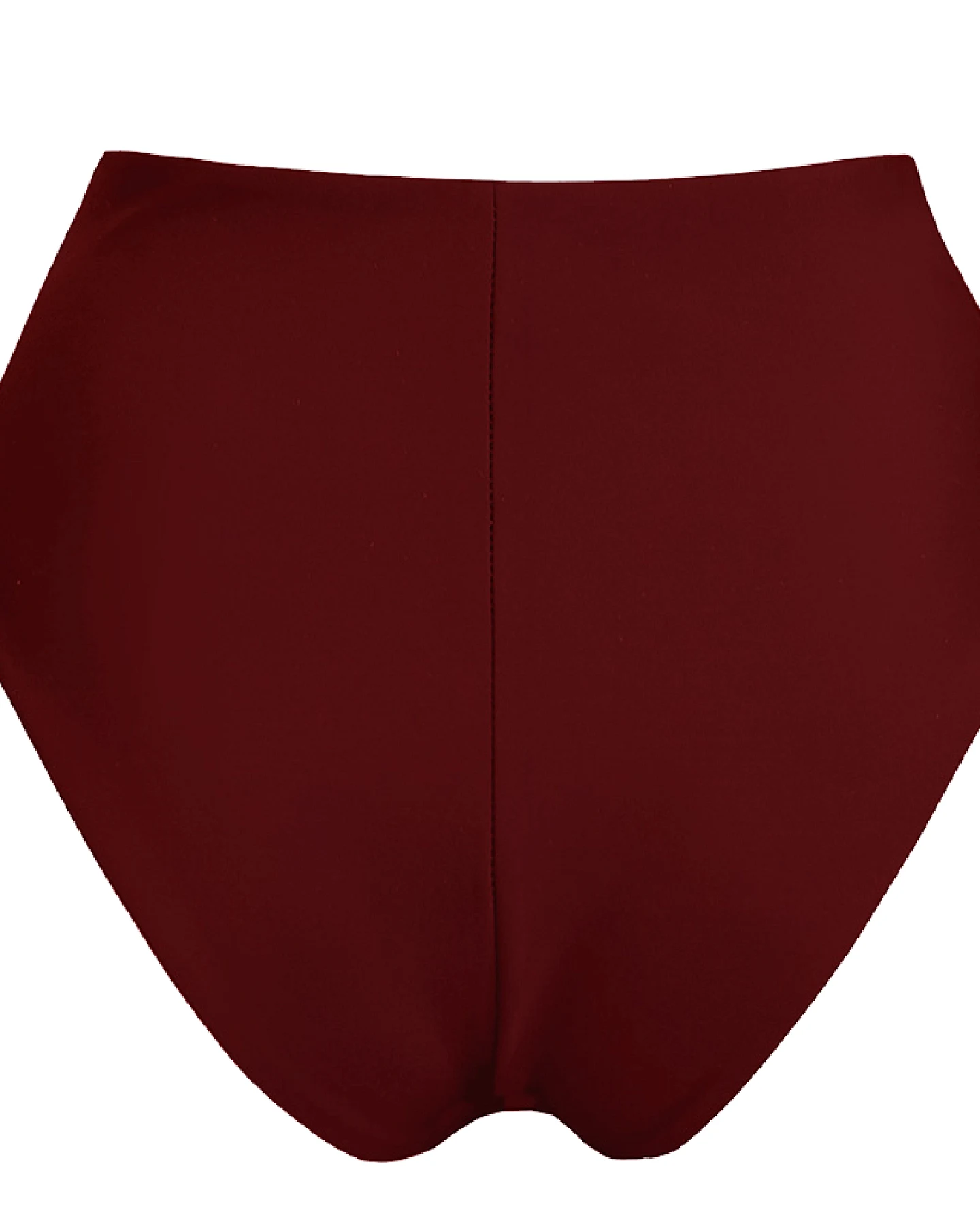 Anekdot Damen vegan Skyline High Bikiniunterteil Merlot – Ansicht 2