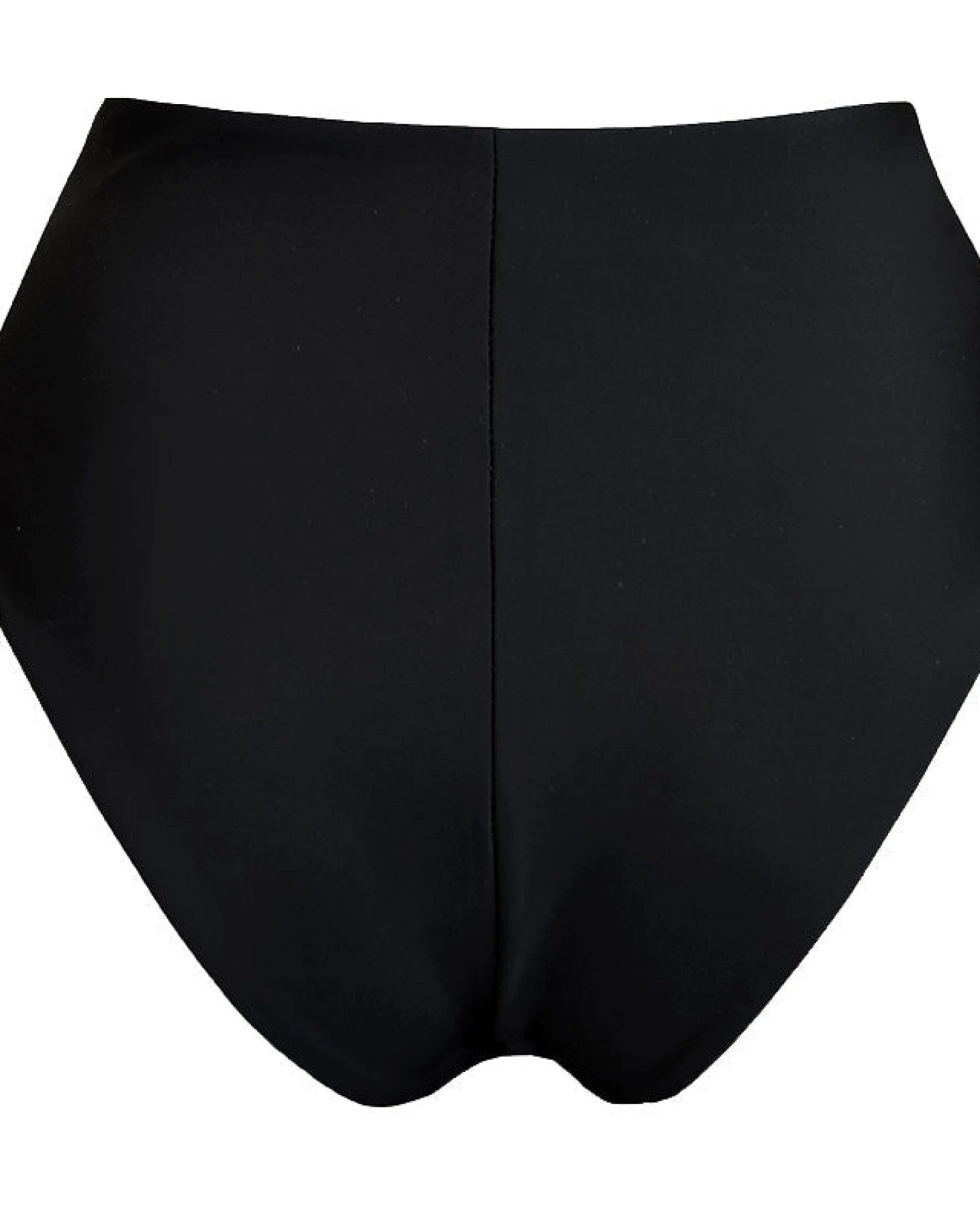 Anekdot Damen vegan Skyline High Bikini Unterteil Schwarz – Ansicht 2
