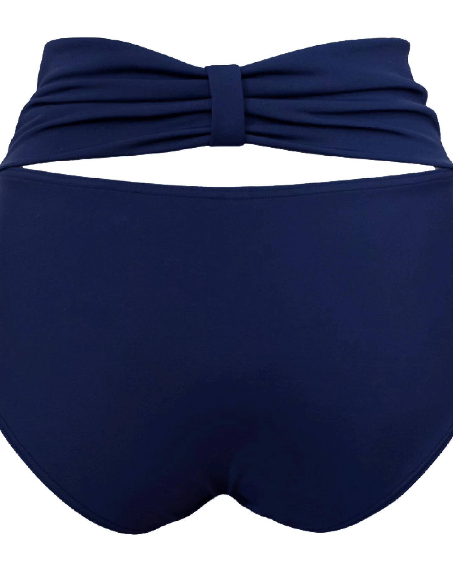 Anekdot Damen vegan Bikinihose Schleife Navy – Ansicht 2
