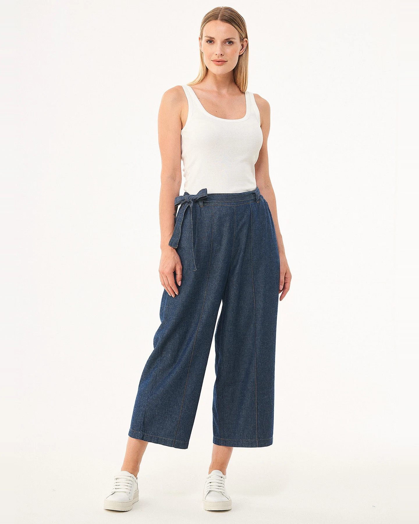 ORGANICATION Damen vegan Jeanshose Bio-Baumwolle Tencel Hanf – Ansicht 2
