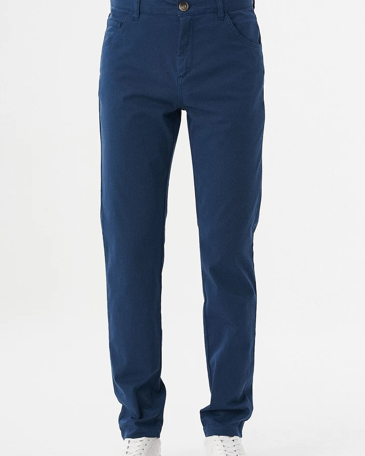 ORGANICATION Herren vegan Five-Pocket-Hose Navy