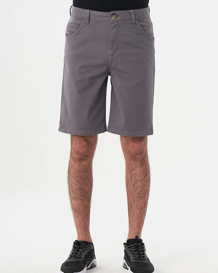 ORGANICATION Herren vegan Graue Five-Pocket-Shorts