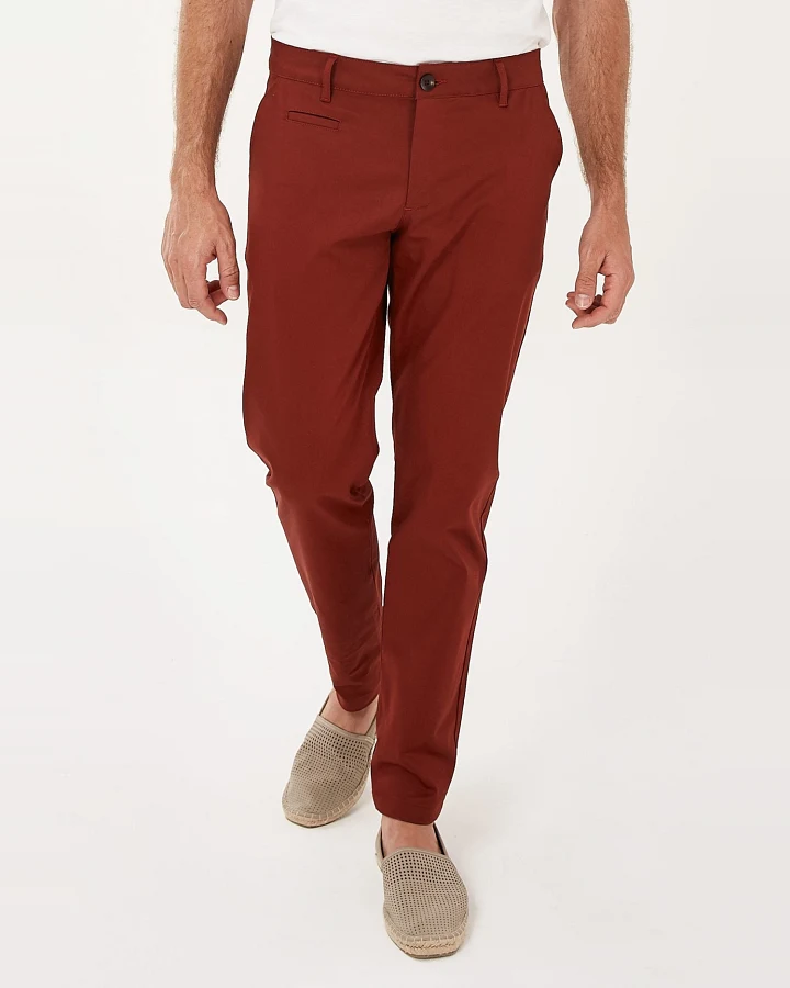 ORGANICATION Herren vegan Chino Hose Bruin