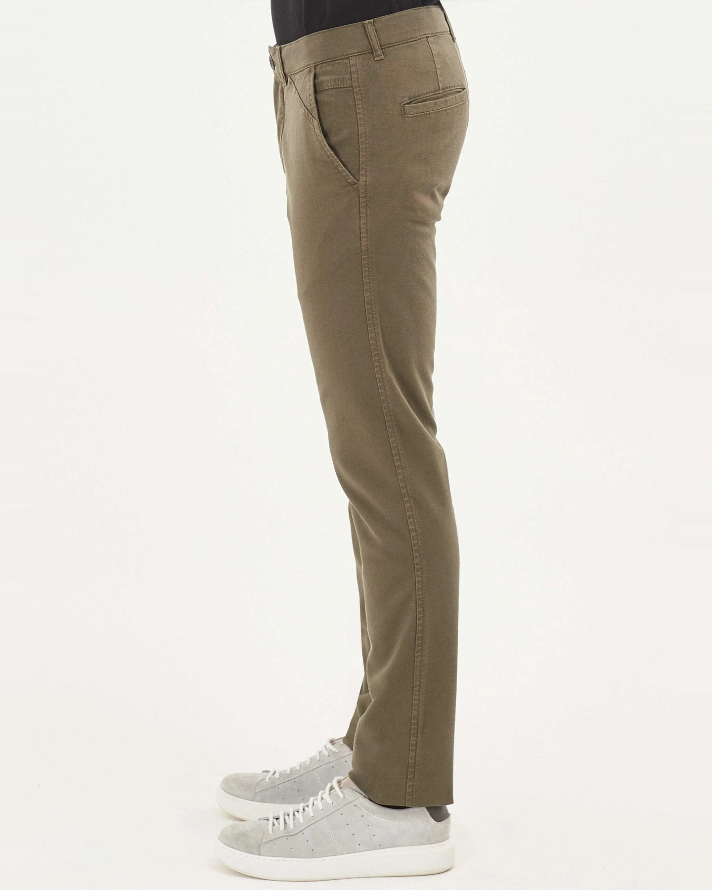 ORGANICATION Herren vegan Hose Stretch Khaki – Ansicht 2