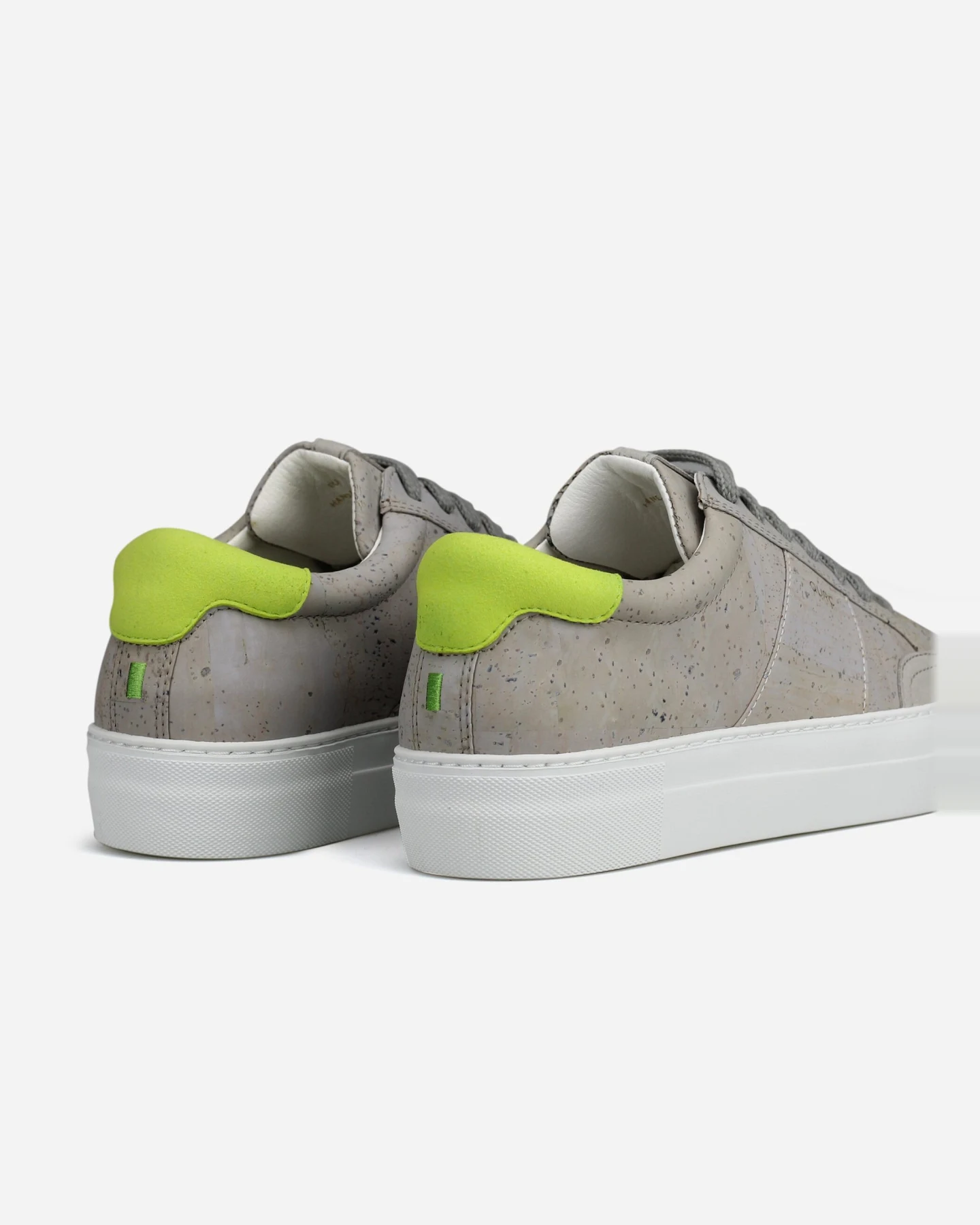 QURC Herren vegan Sneakers Fragment Low Sg Tennis Grau – Ansicht 2