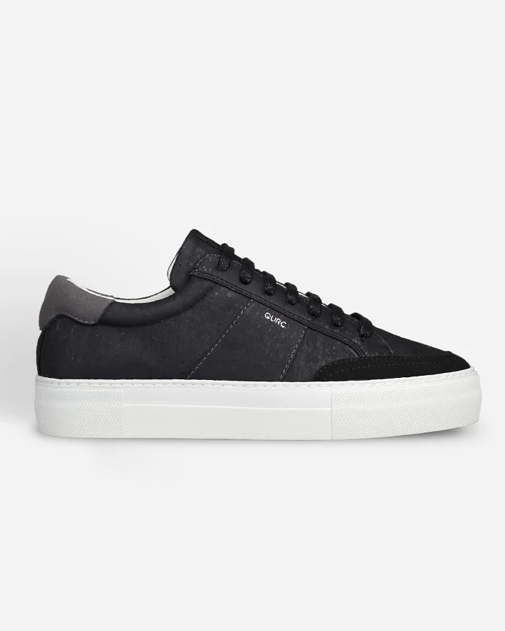 QURC Herren vegan Sneakers Fragment Niedriger Ob-Stein
