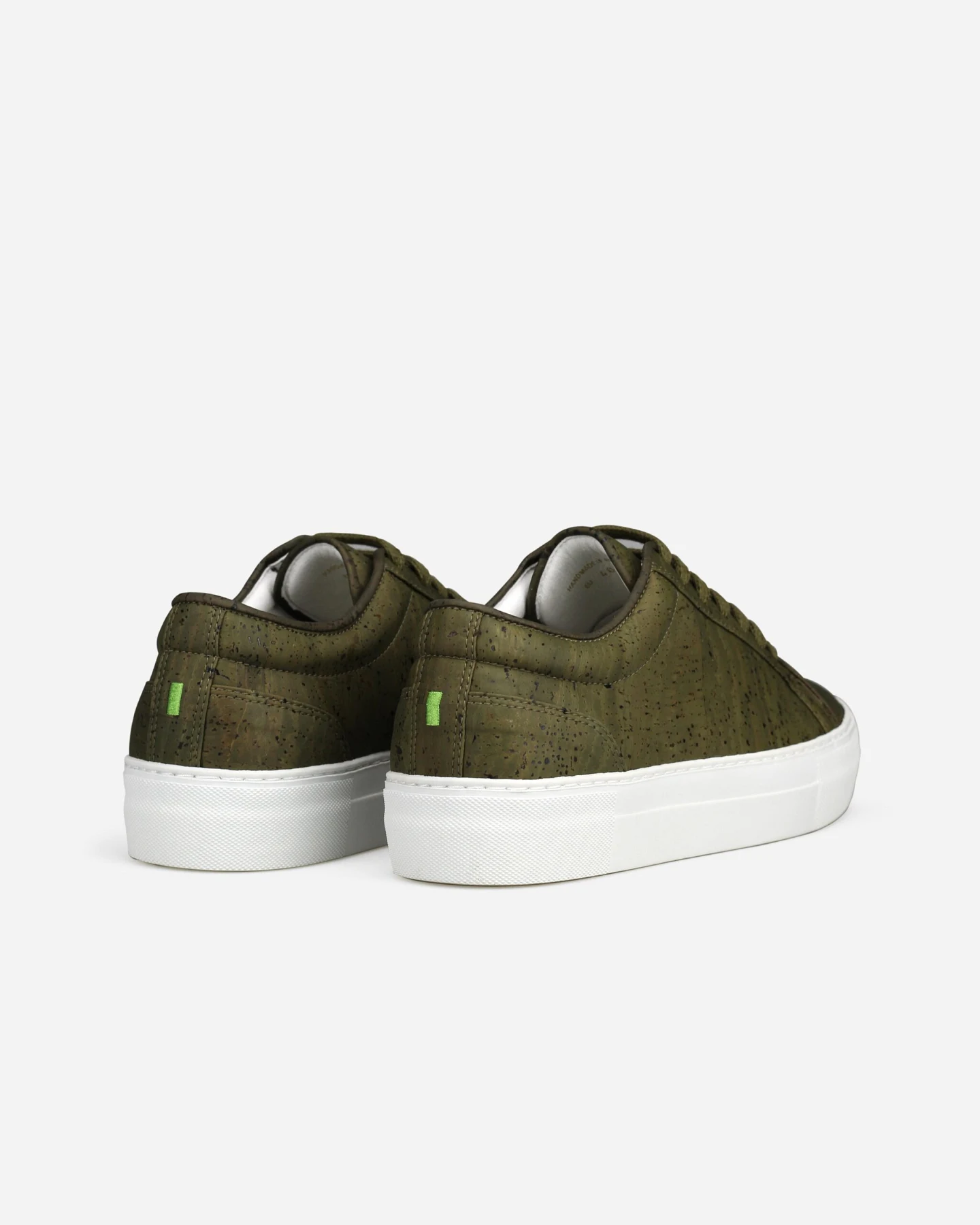 QURC Herren vegan Sneakers Olivgrün Essential – Ansicht 2