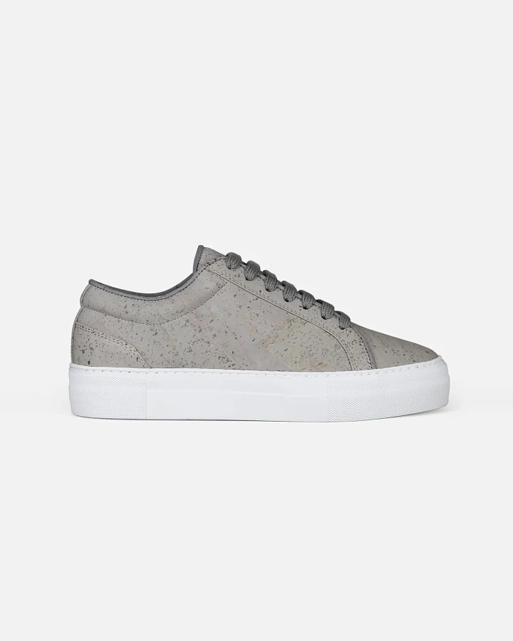QURC Herren vegan Sneakers Storm Gray Essential