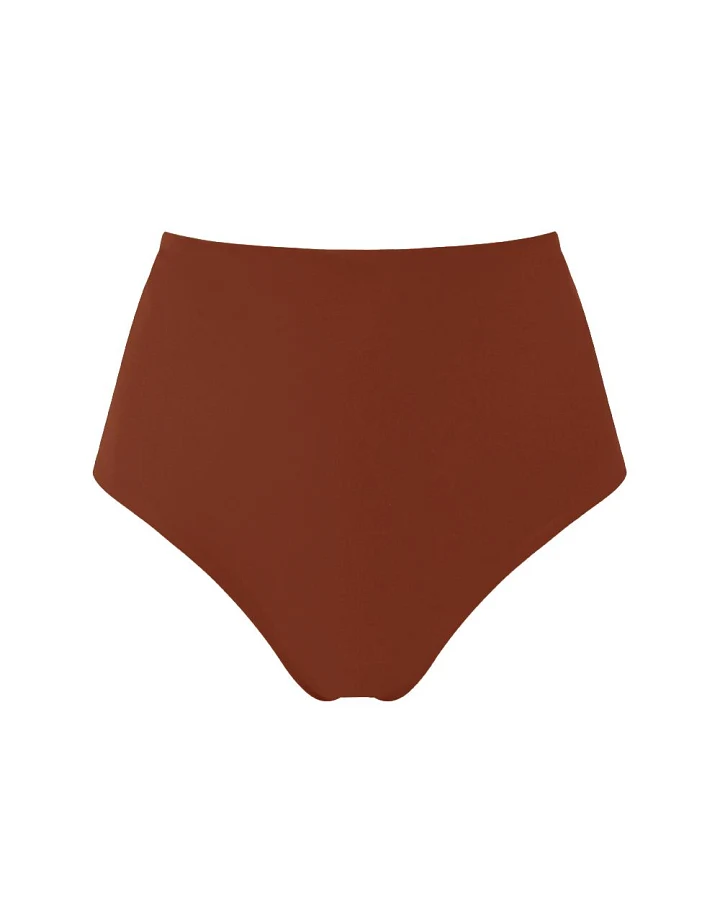 Anekdot Damen vegan Core High Bikini Bottom Rust
